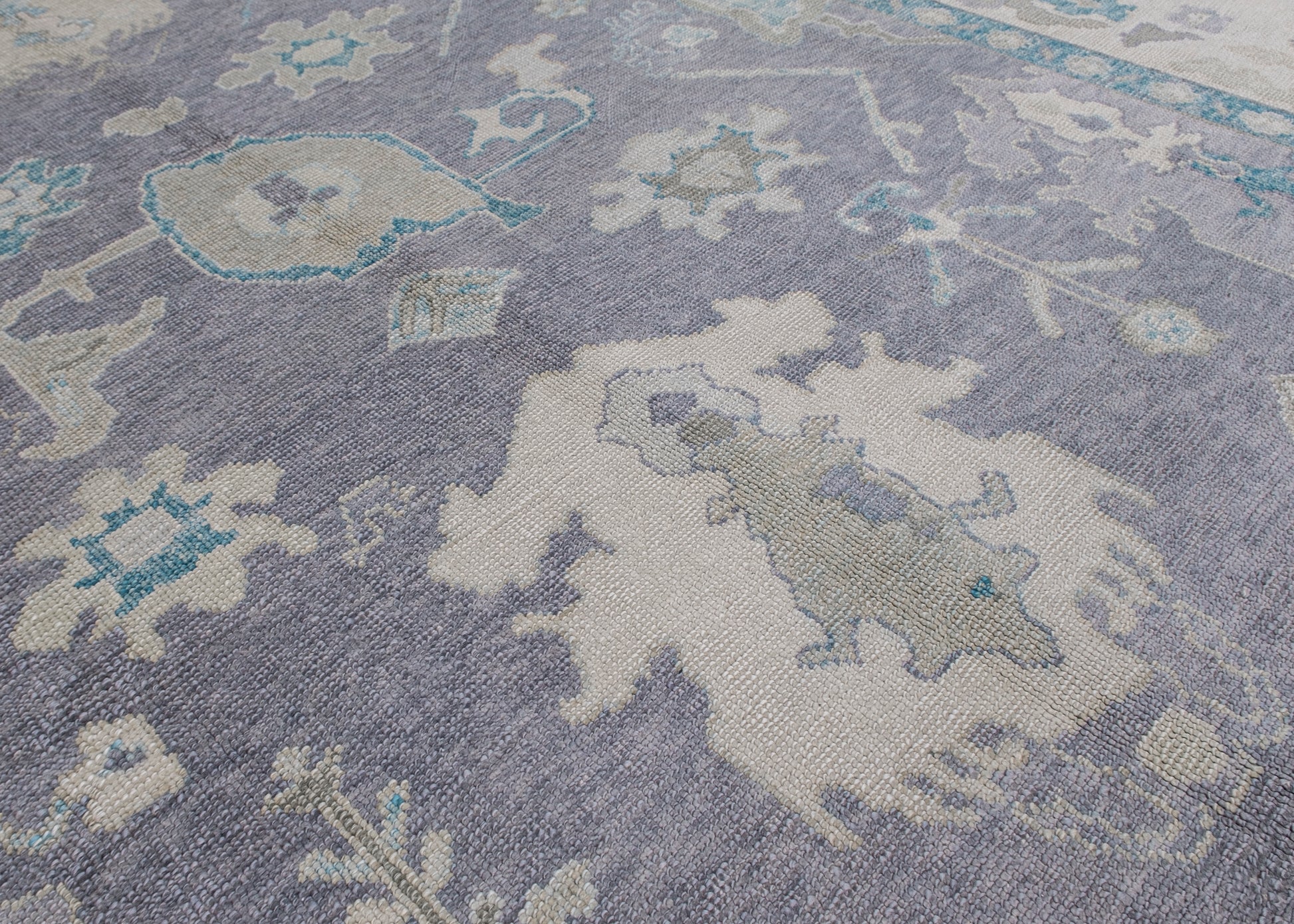 Turkish Oushak Rug 8'11" x 12'9" #8189
