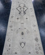 Turkish Oushak Rug 2'10" x 10'7" #16947