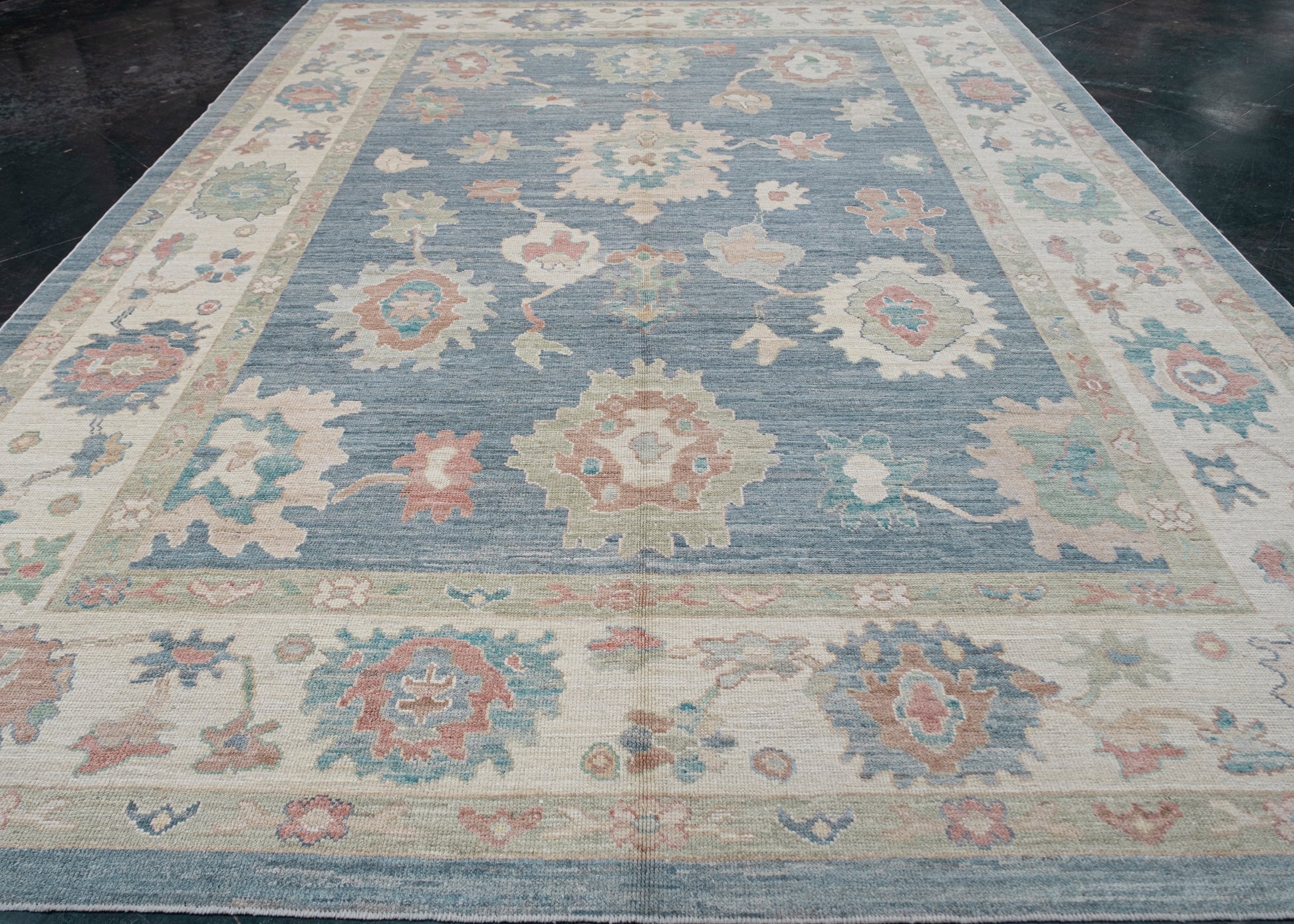 Turkish Oushak Rug 10'1" x 14' #15040
