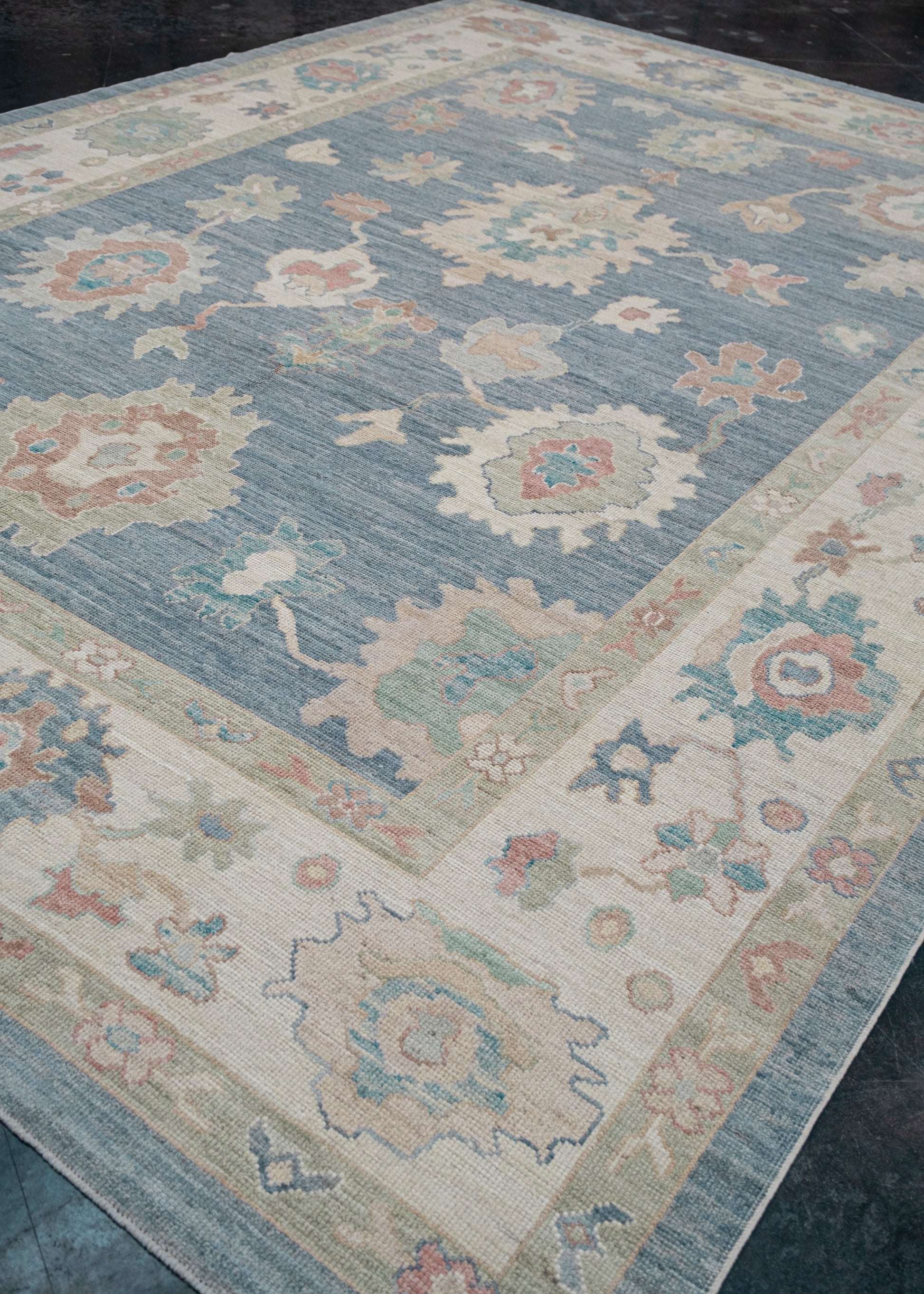Turkish Oushak Rug 10'1" x 14' #15040