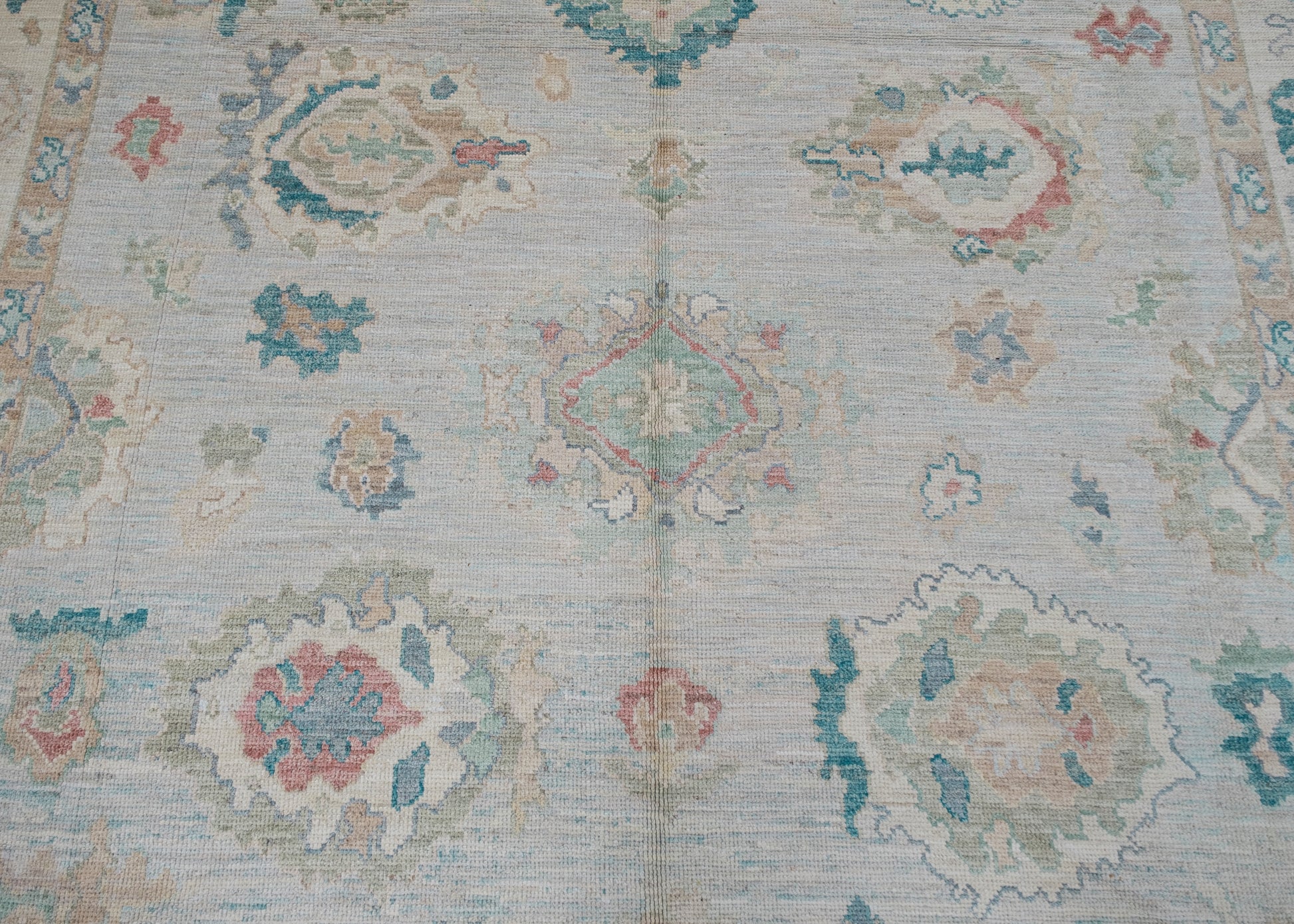 Turkish Oushak Rug 9'10" x 14'1" #15093