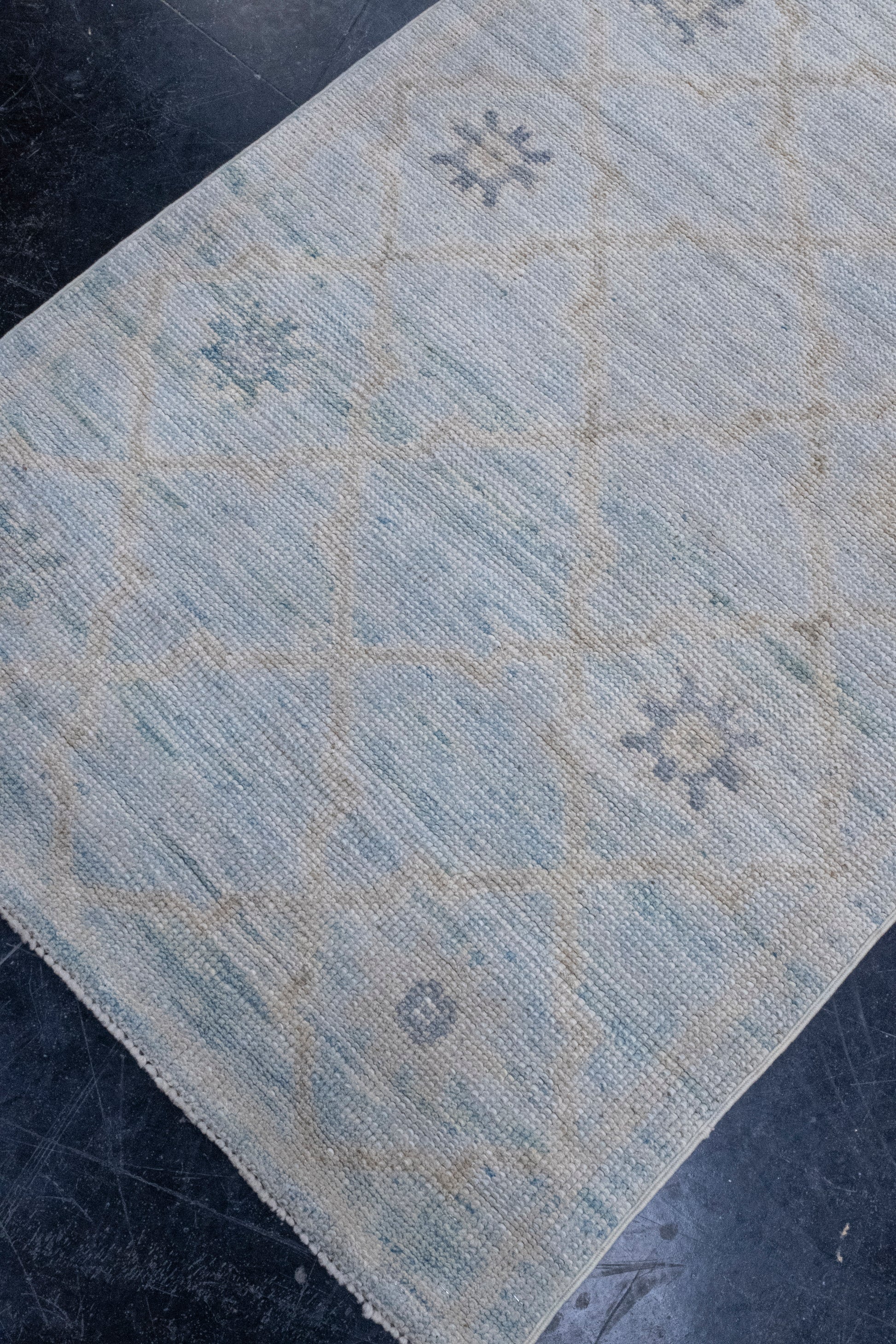 Turkish Oushak Rug 2'10" x 10'4" #16930
