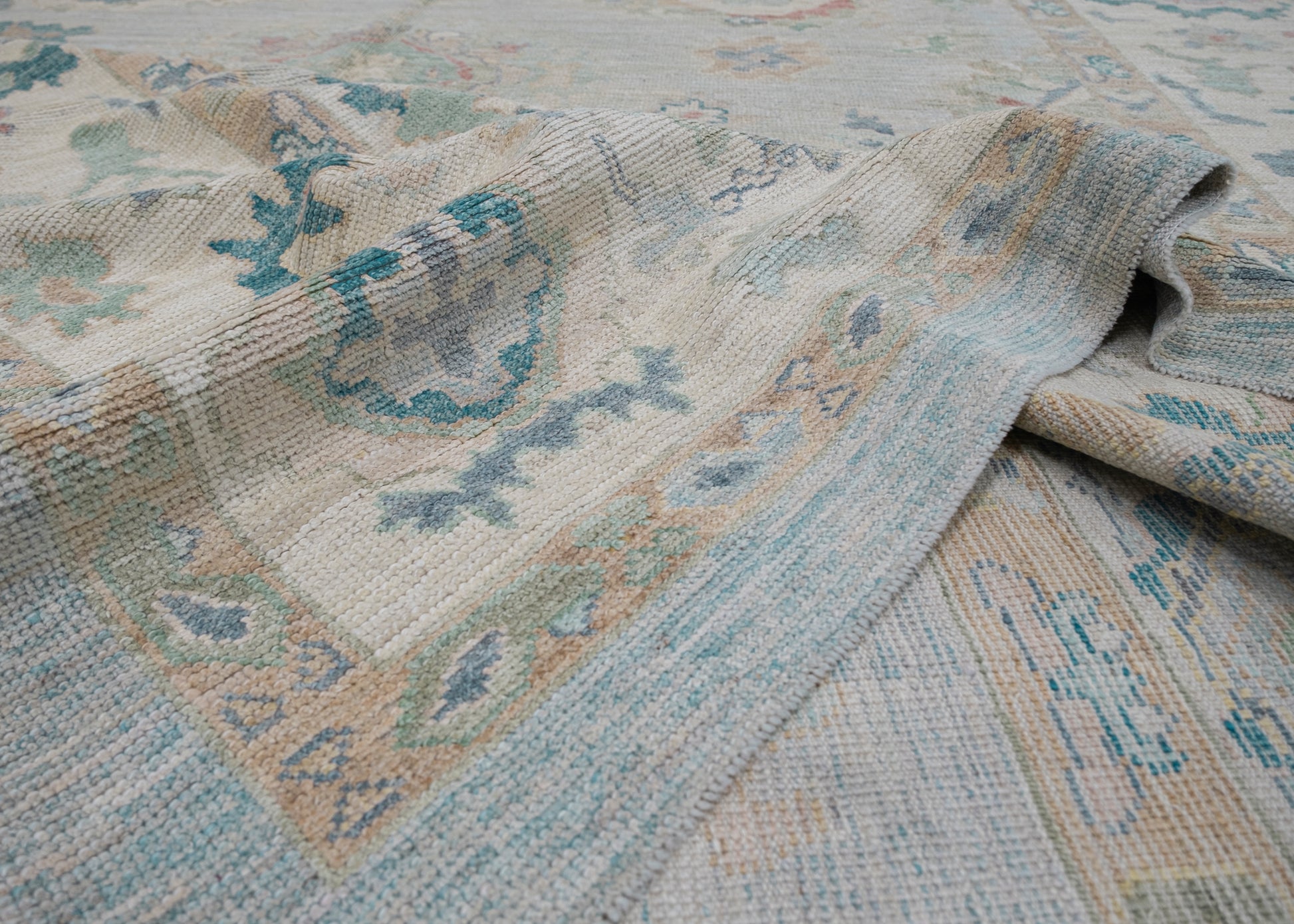 Turkish Oushak Rug 9'10" x 14'1" #15093