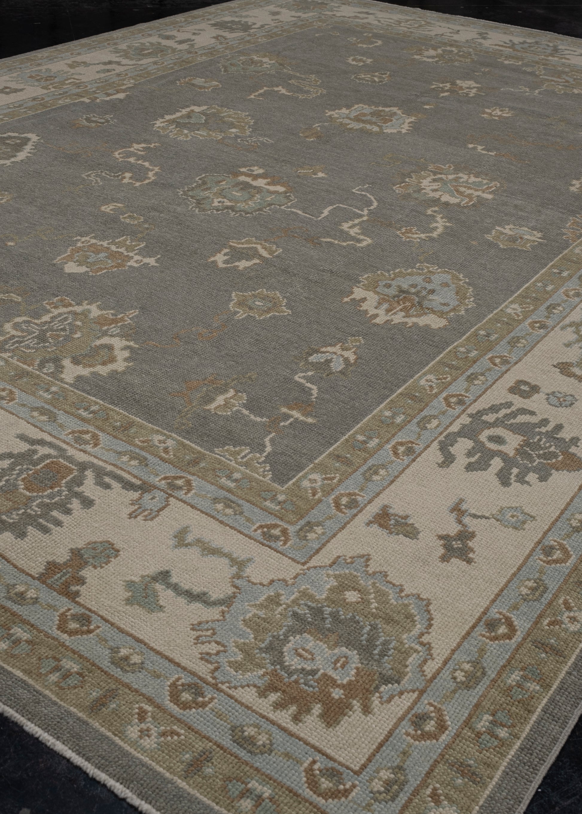 Turkish Oushak Rug 9' x 12'4" #12033