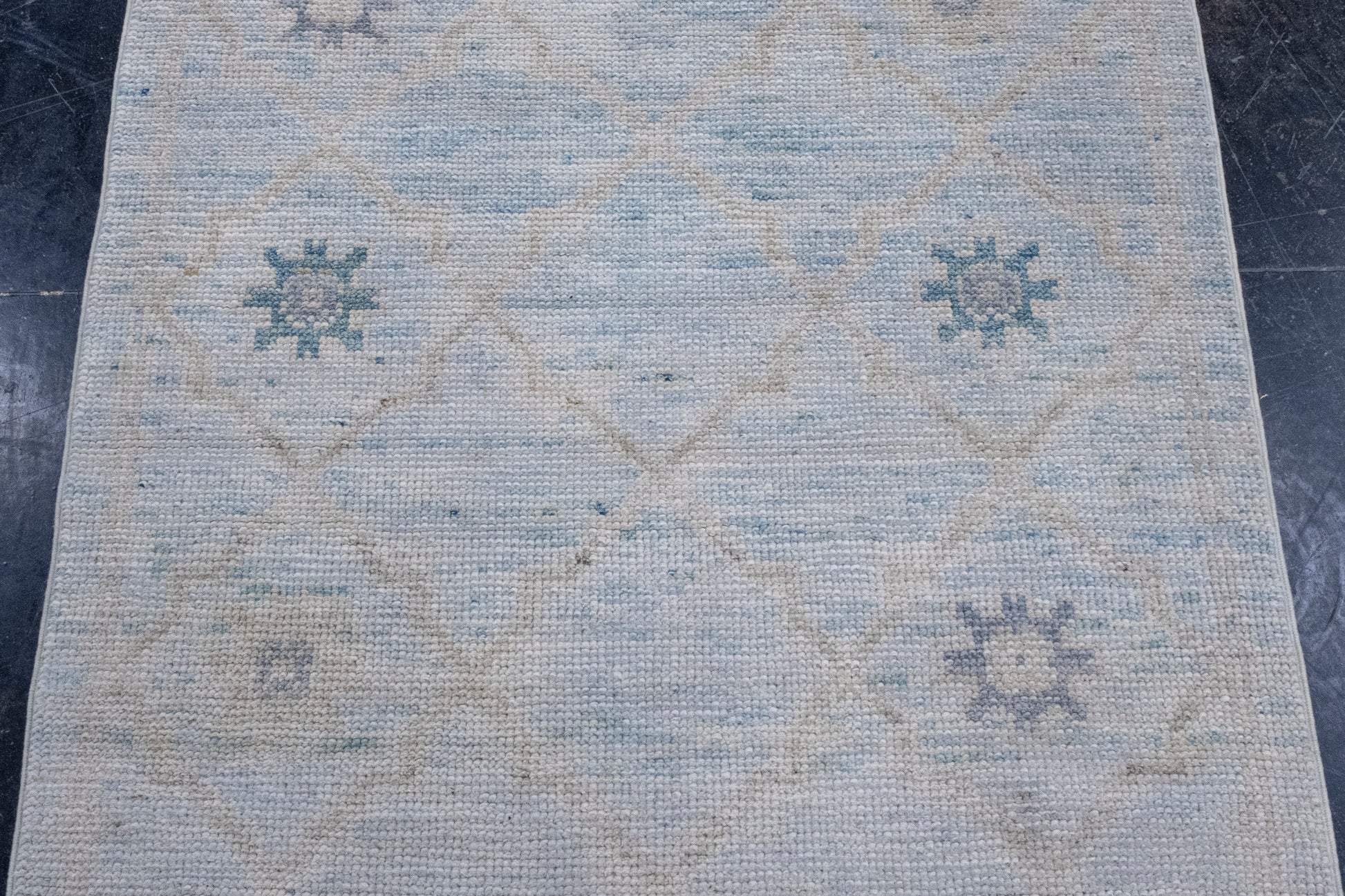 Turkish Oushak Rug 2'10" x 10'4" #16930