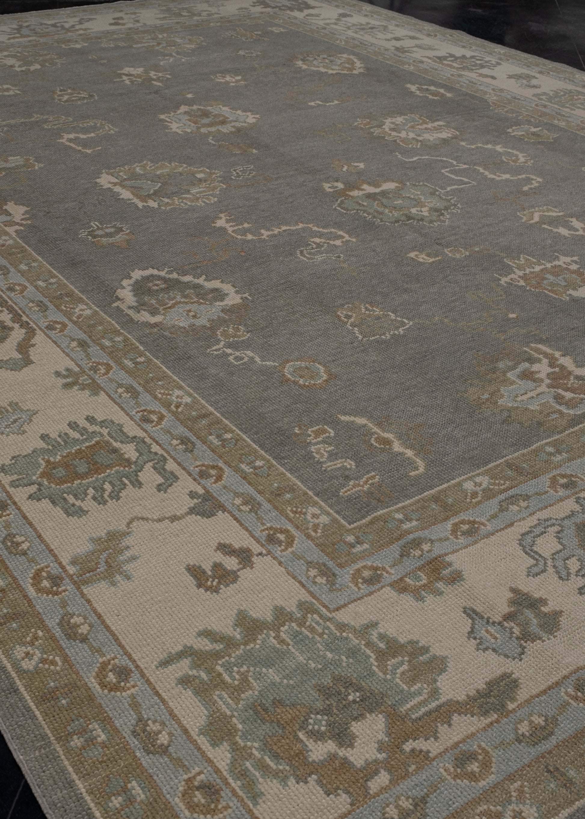 Turkish Oushak Rug 9' x 12'4" #12033