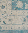 Turkish Oushak Rug 9'11" x 13'8" #15092