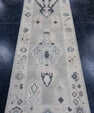 Turkish Oushak Rug 2'8" x 8'5" #16946