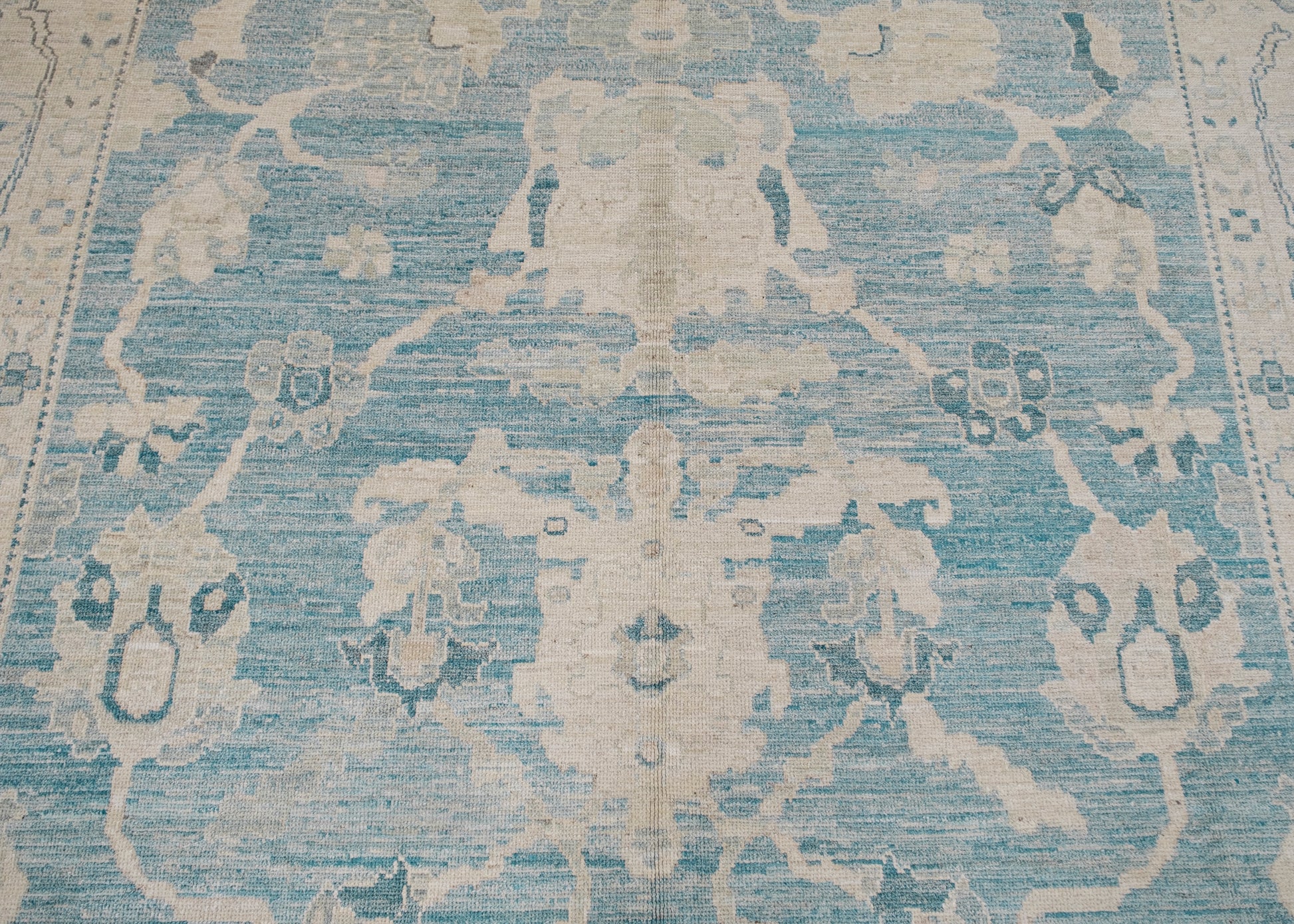 Turkish Oushak Rug 9'11" x 13'8" #15092