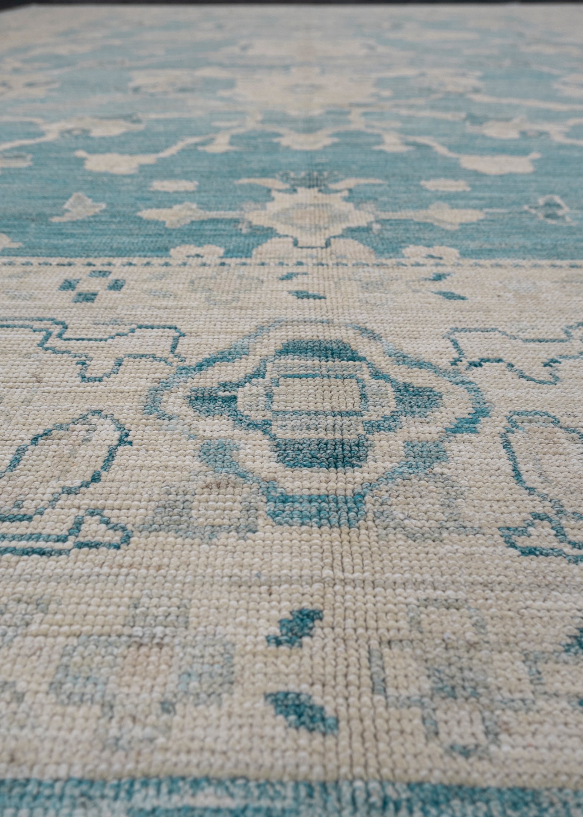 Turkish Oushak Rug 9'11" x 13'8" #15092