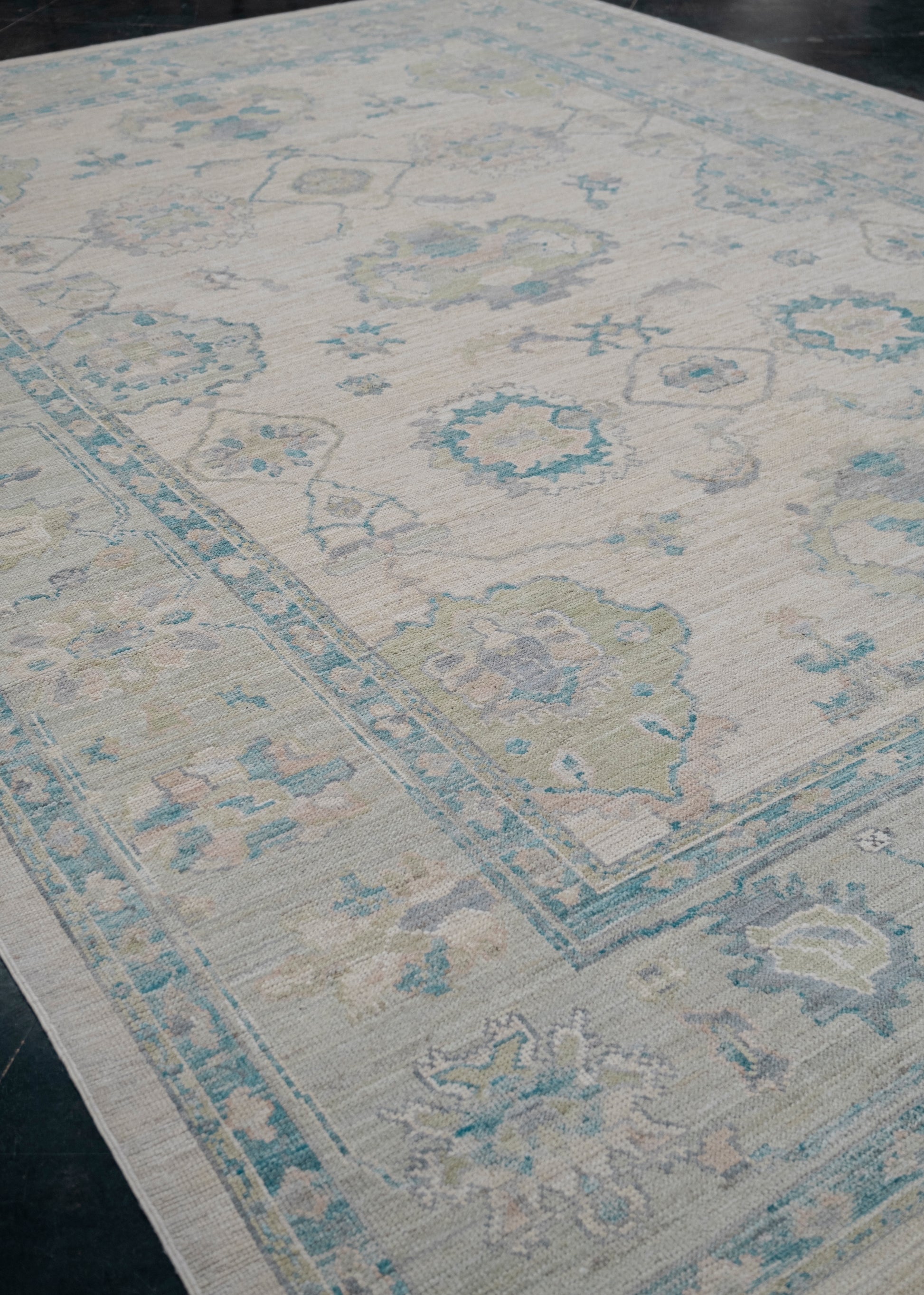 Turkish Oushak Rug 9'11" x 14' #15044