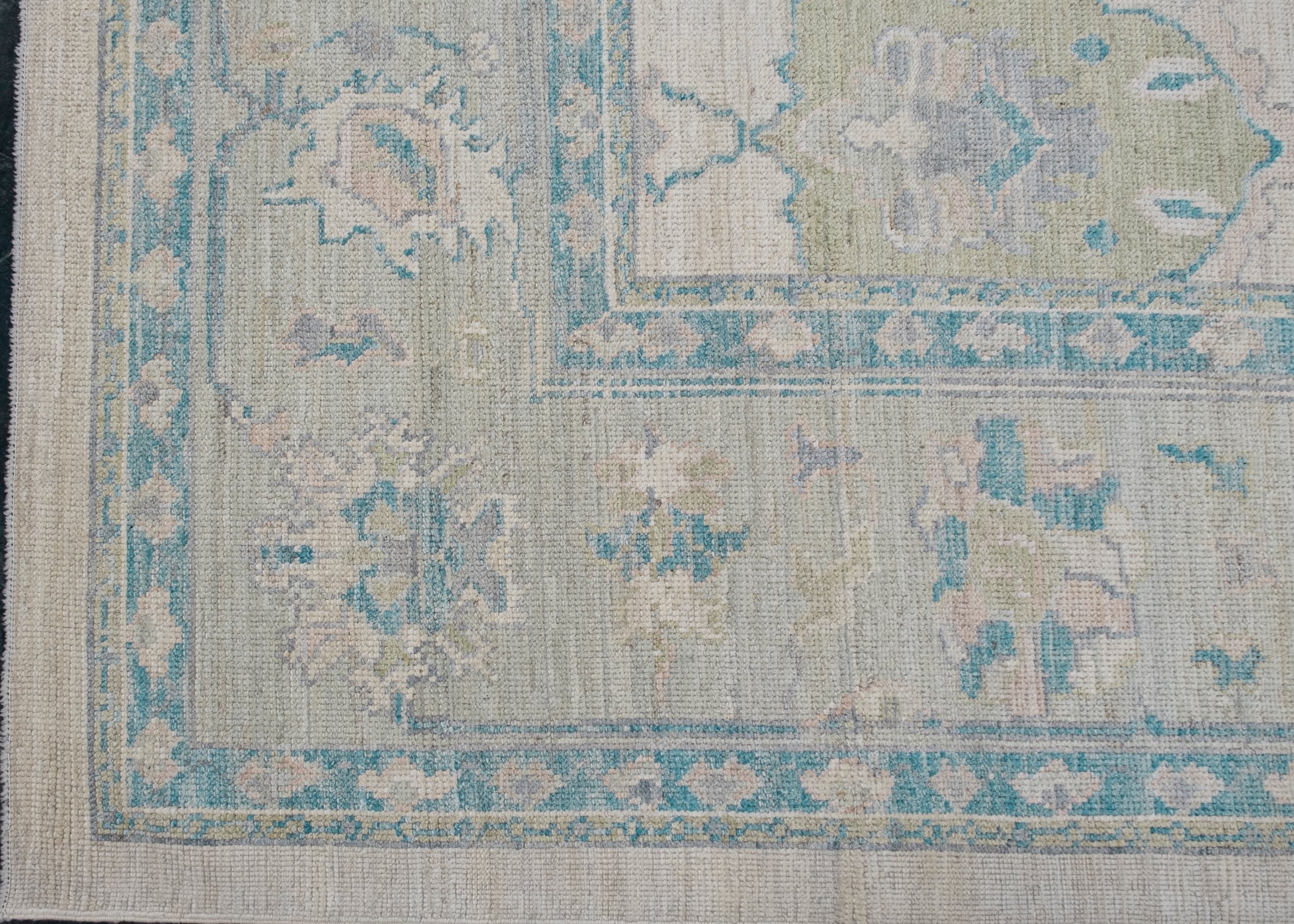 Turkish Oushak Rug 9'11" x 14' #15044