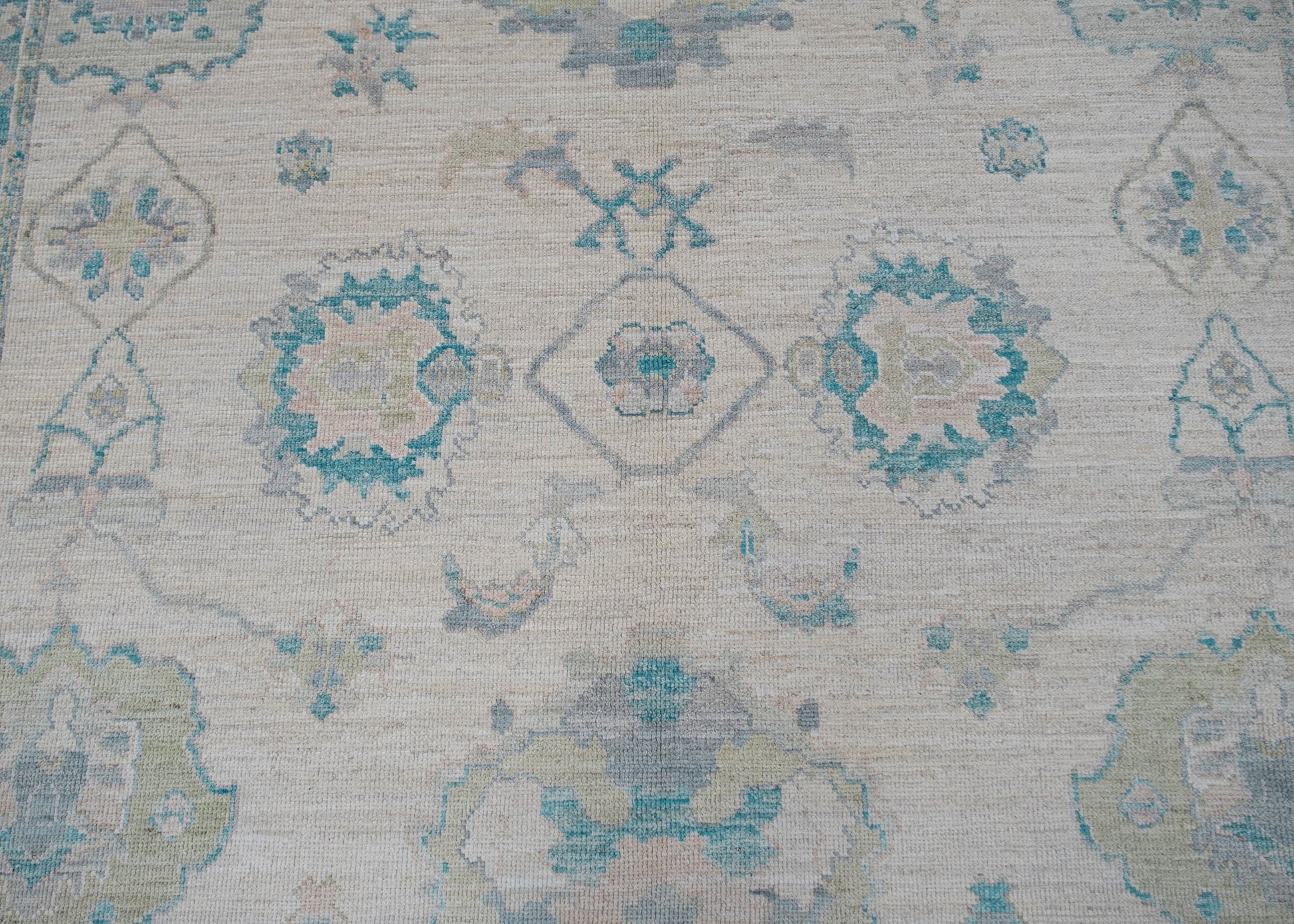 Turkish Oushak Rug 9'11" x 14' #15044