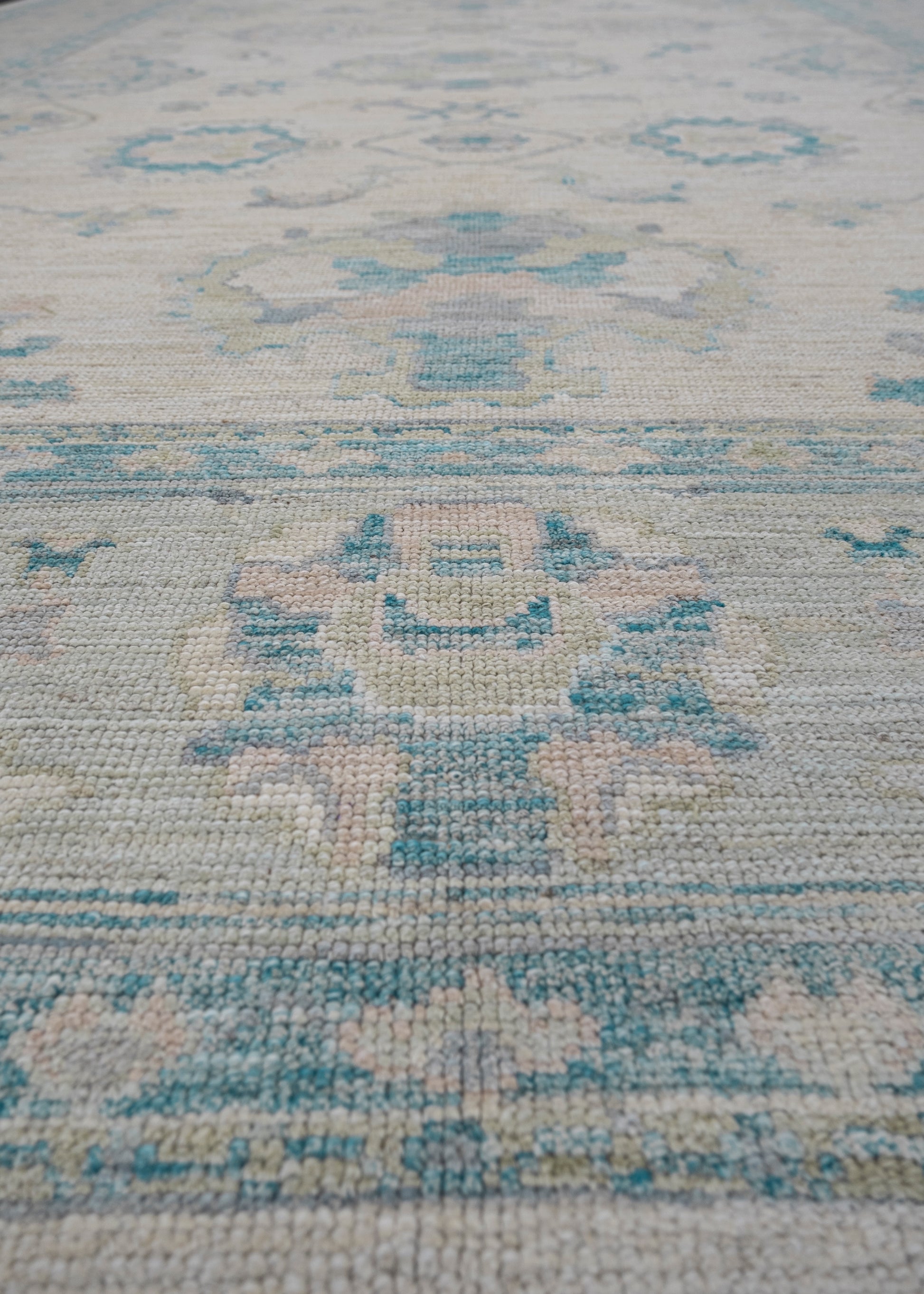 Turkish Oushak Rug 9'11" x 14' #15044