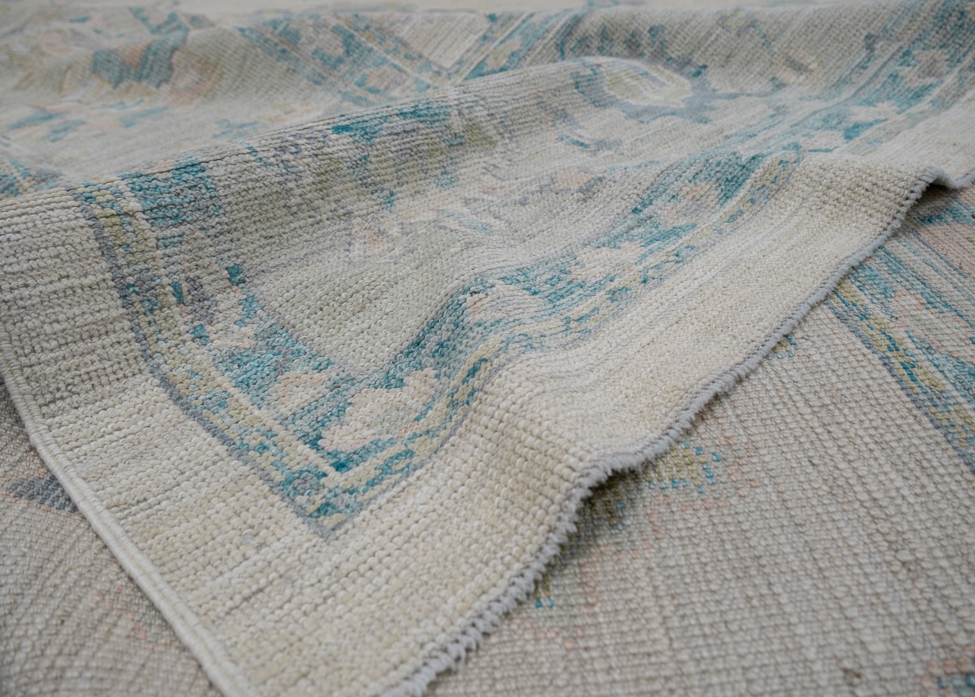 Turkish Oushak Rug 9'11" x 14' #15044