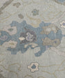 Turkish Oushak Rug 9'1" x 12'7" #12117