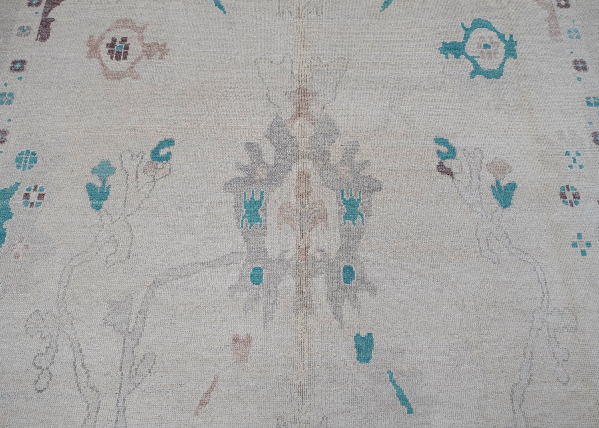 Turkish Oushak Rug 10'5" x 14'2" #6052
