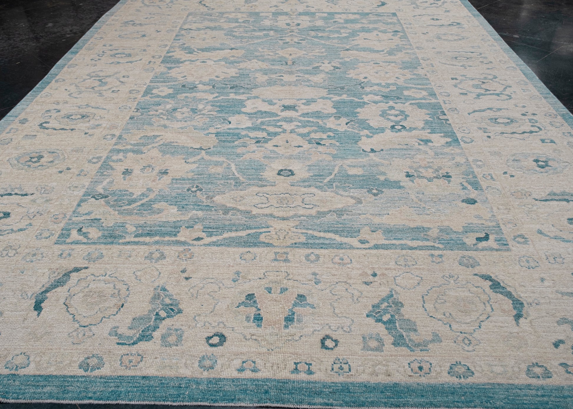 Turkish Oushak Rug 10'6" x 14' #15037