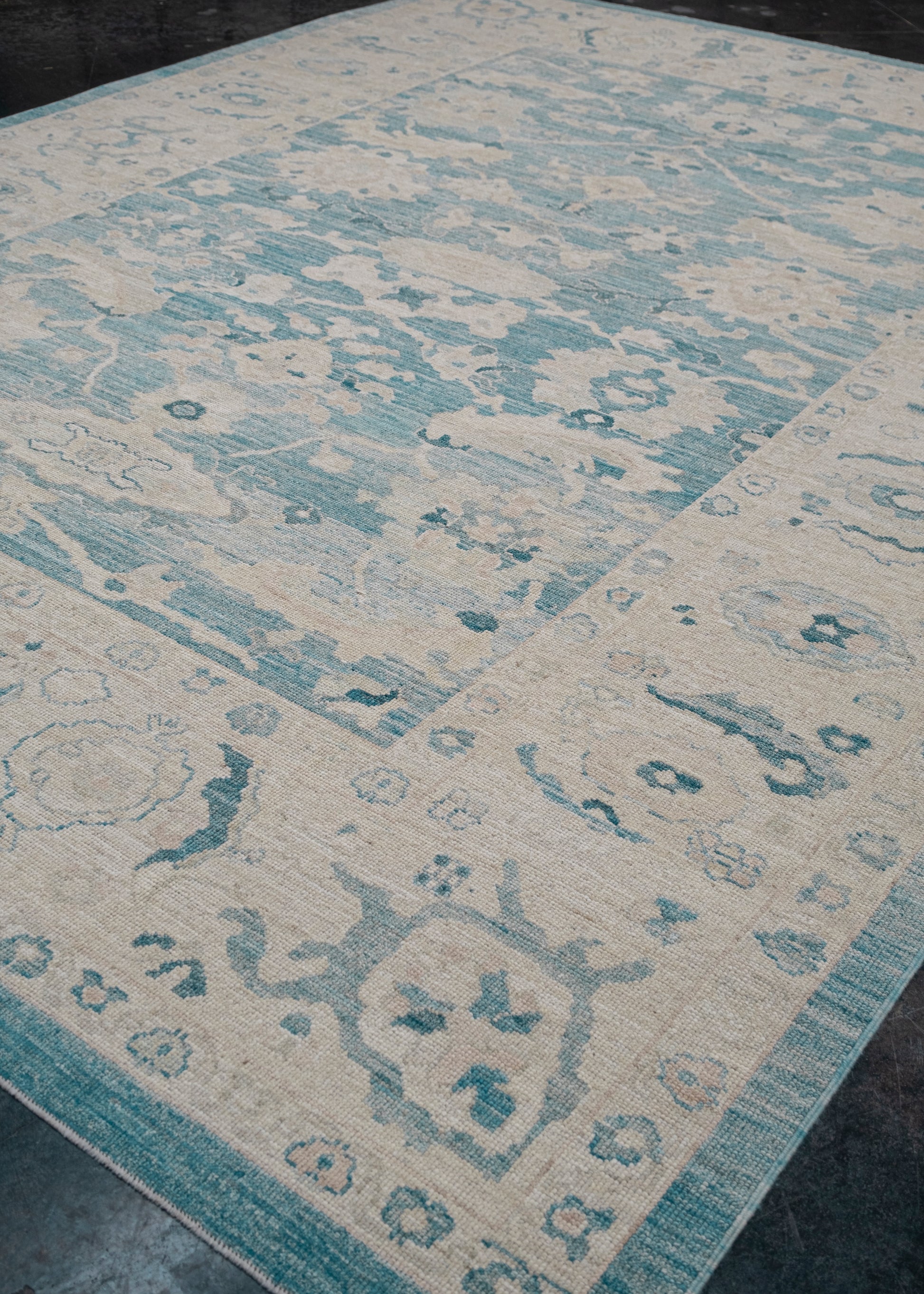 Turkish Oushak Rug 10'6" x 14' #15037
