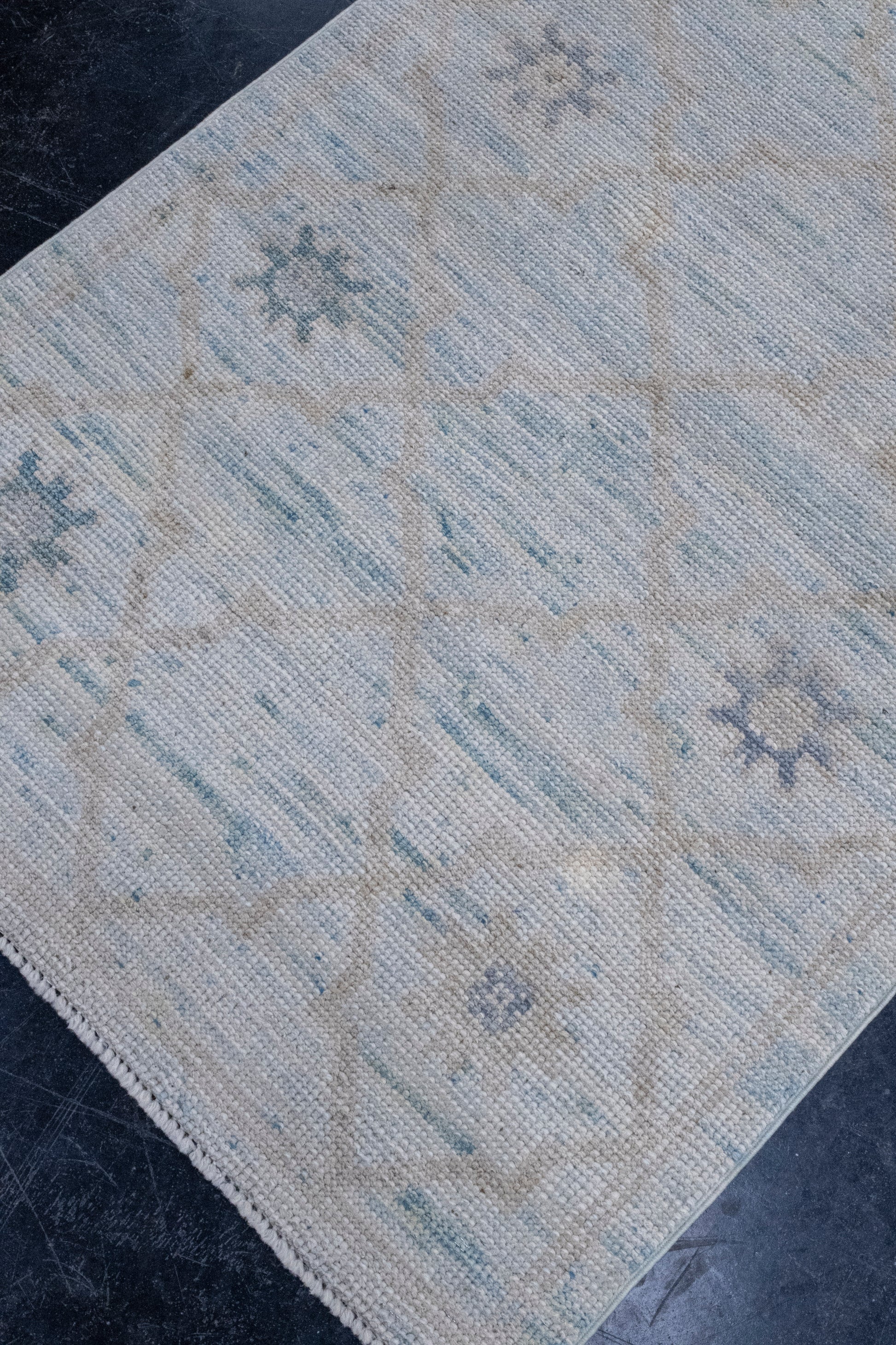 Turkish Oushak Rug 2'10" x 10'7" #16929