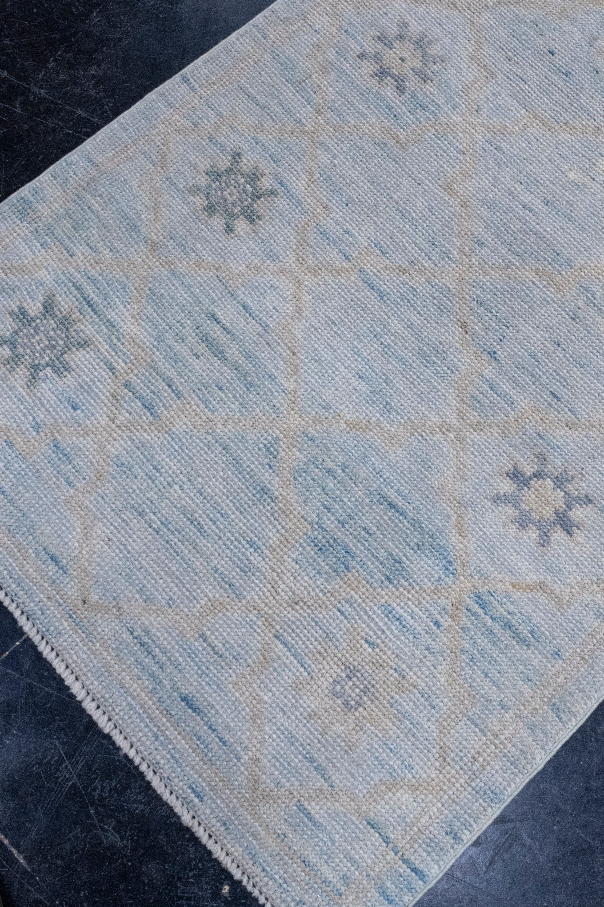 Turkish Oushak Rug 2'11" x 10'7" #16921