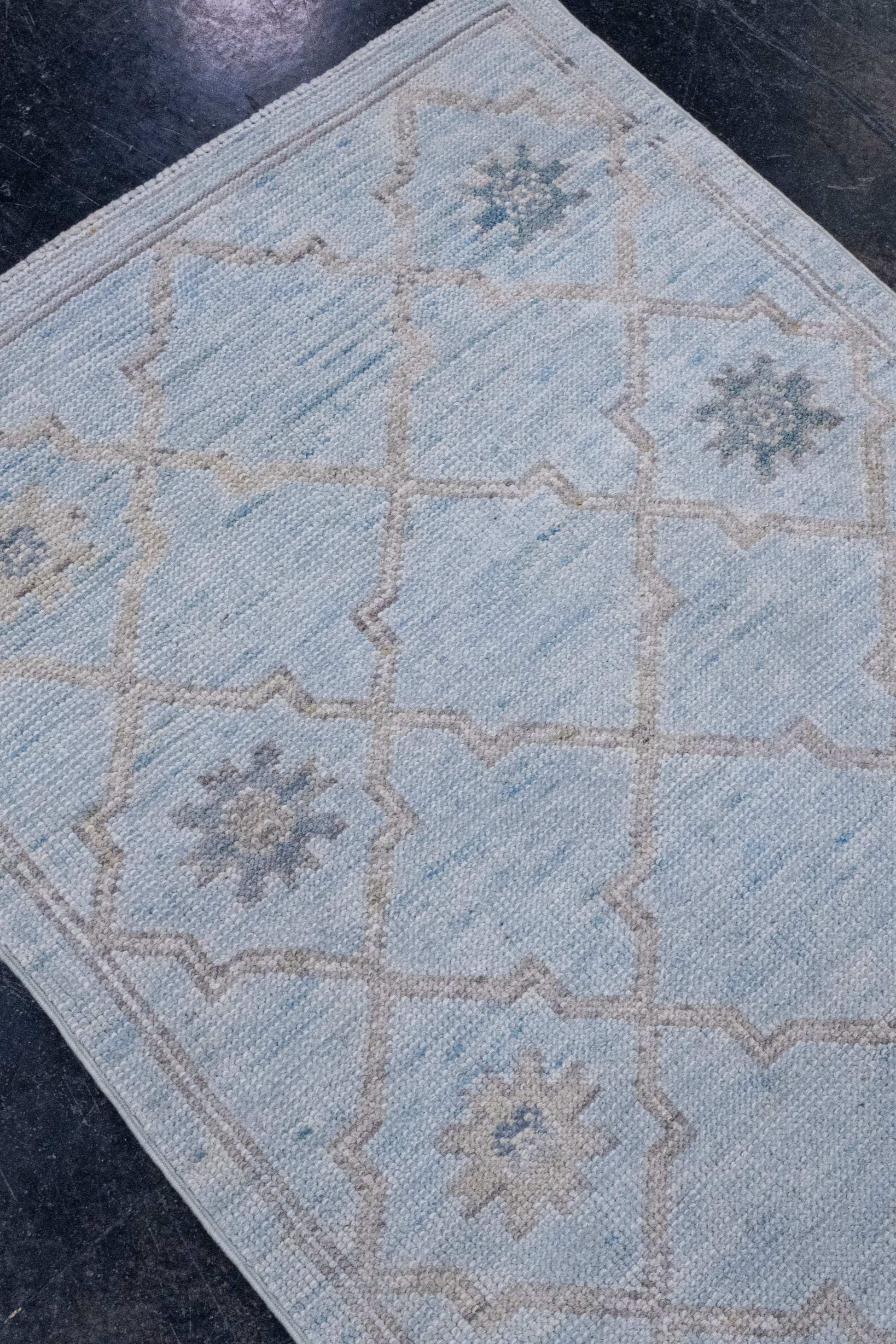 Turkish Oushak Rug 2'11" x 10'7" #16921