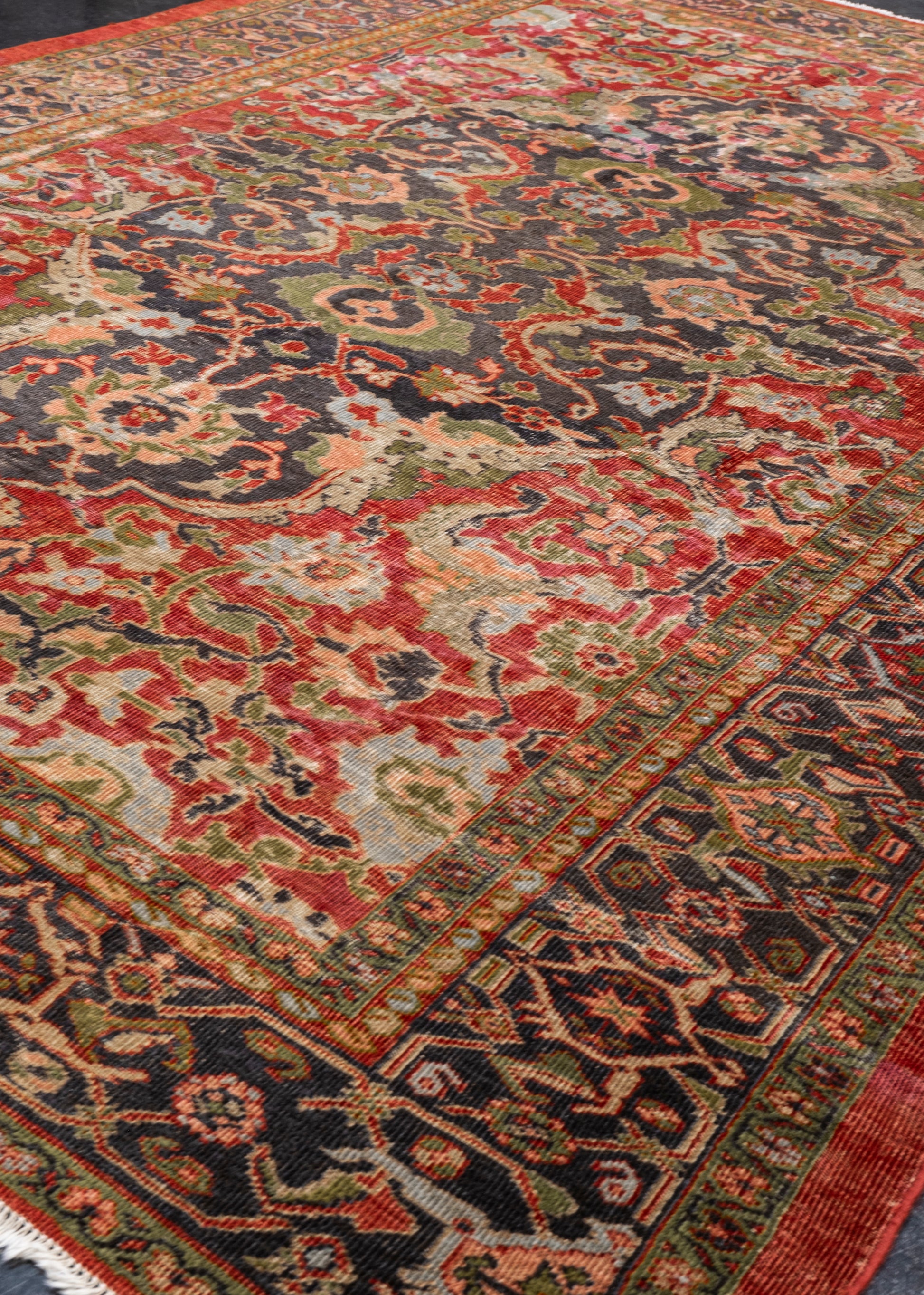 Antique Mahal Rug 8'9" x 12'6" #1002
