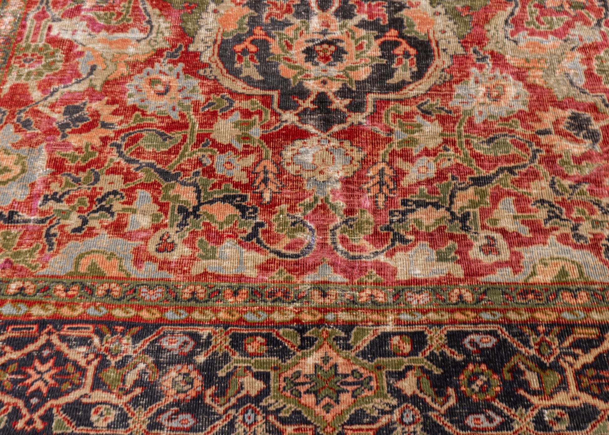 Antique Mahal Rug 8'9" x 12'6" #1002