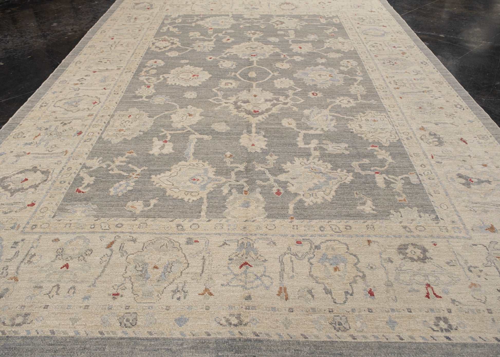 Turkish Oushak Rug 10'2" x 14'2" #3001