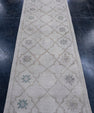 Turkish Oushak Rug 2'11" x 10' #16922