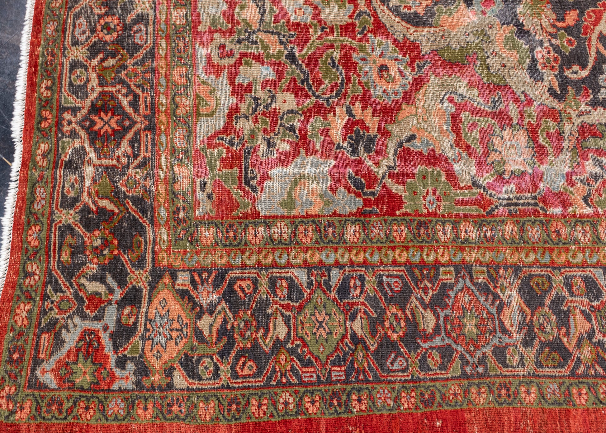 Antique Mahal Rug 8'9" x 12'6" #1002