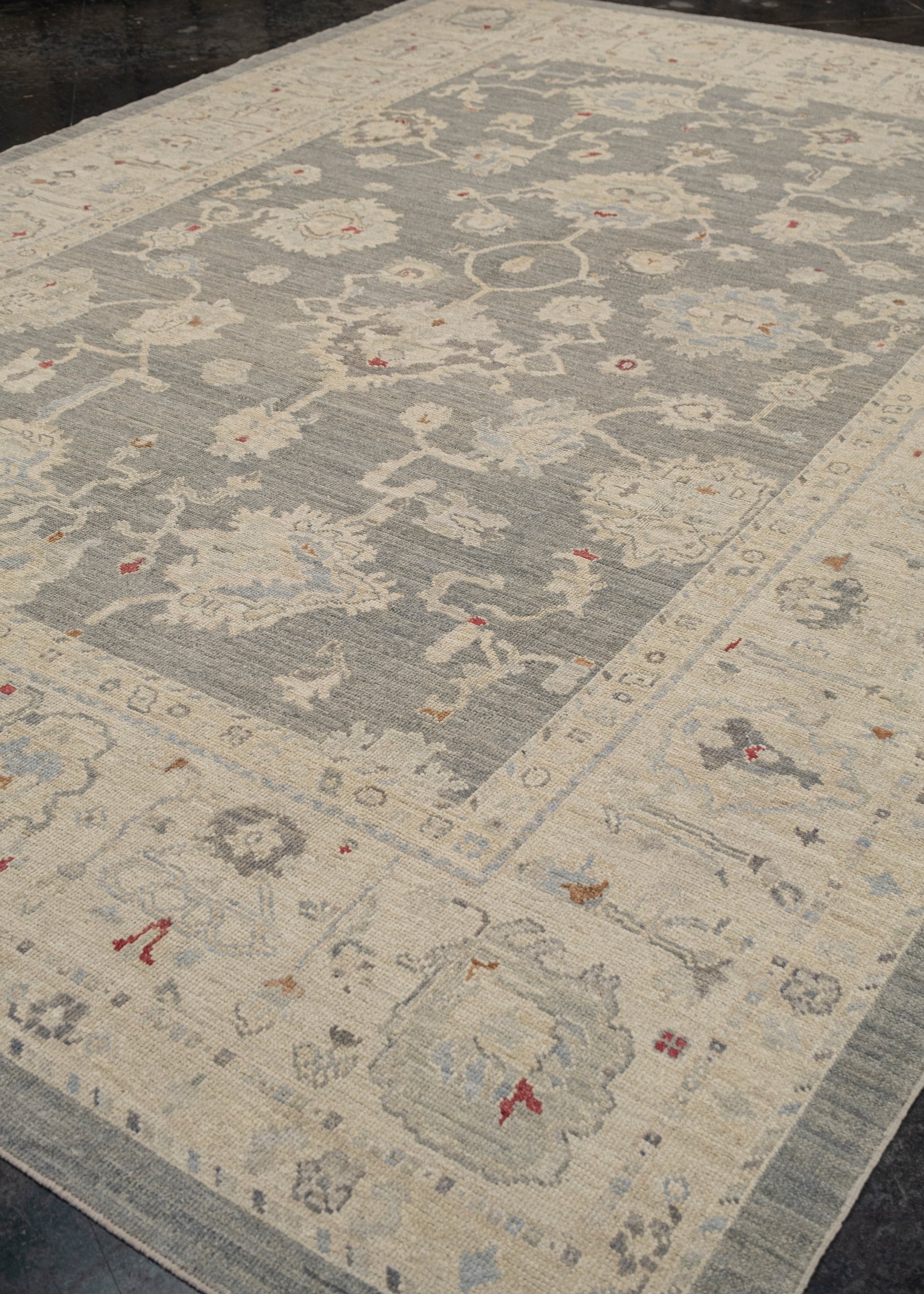 Turkish Oushak Rug 10'2" x 14'2" #3001