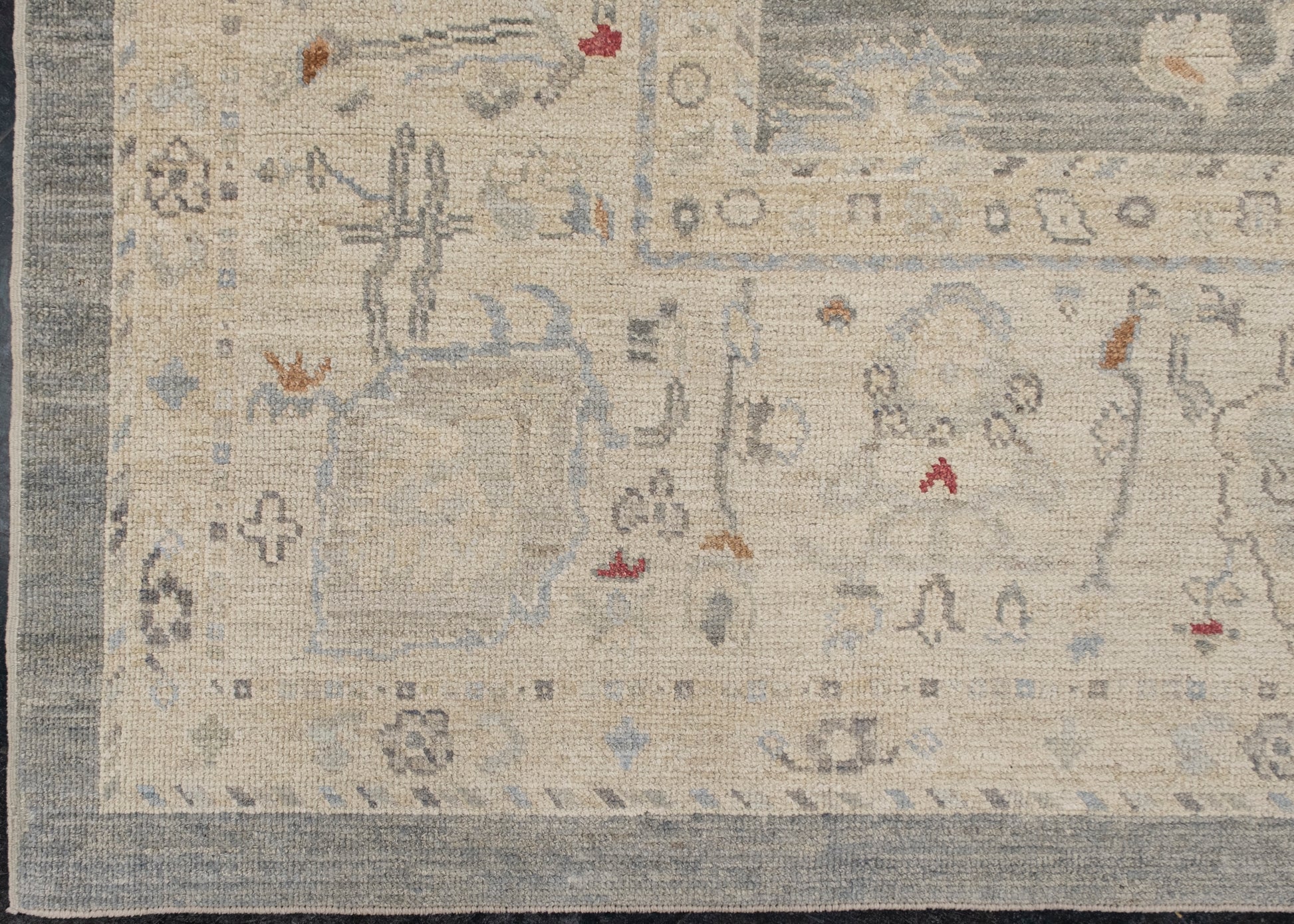 Turkish Oushak Rug 10'2" x 14'2" #3001