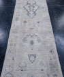 Turkish Oushak Rug 2'10" x 10'8" #16923