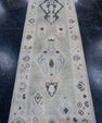 Turkish Oushak Rug 2'9" x 8'6" #16924