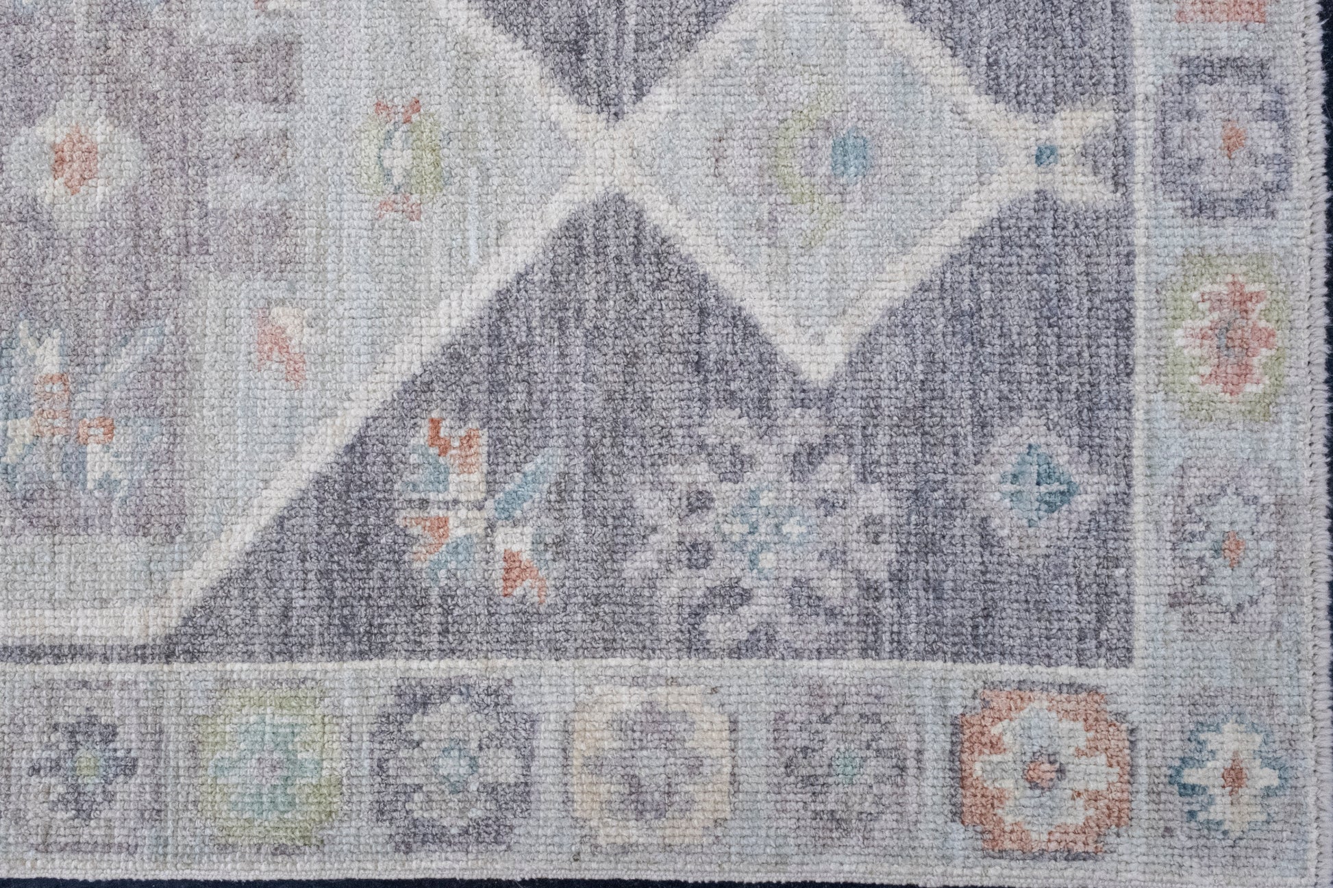 Turkish Oushak Runner Rug 2'11" x 6'7" #16017