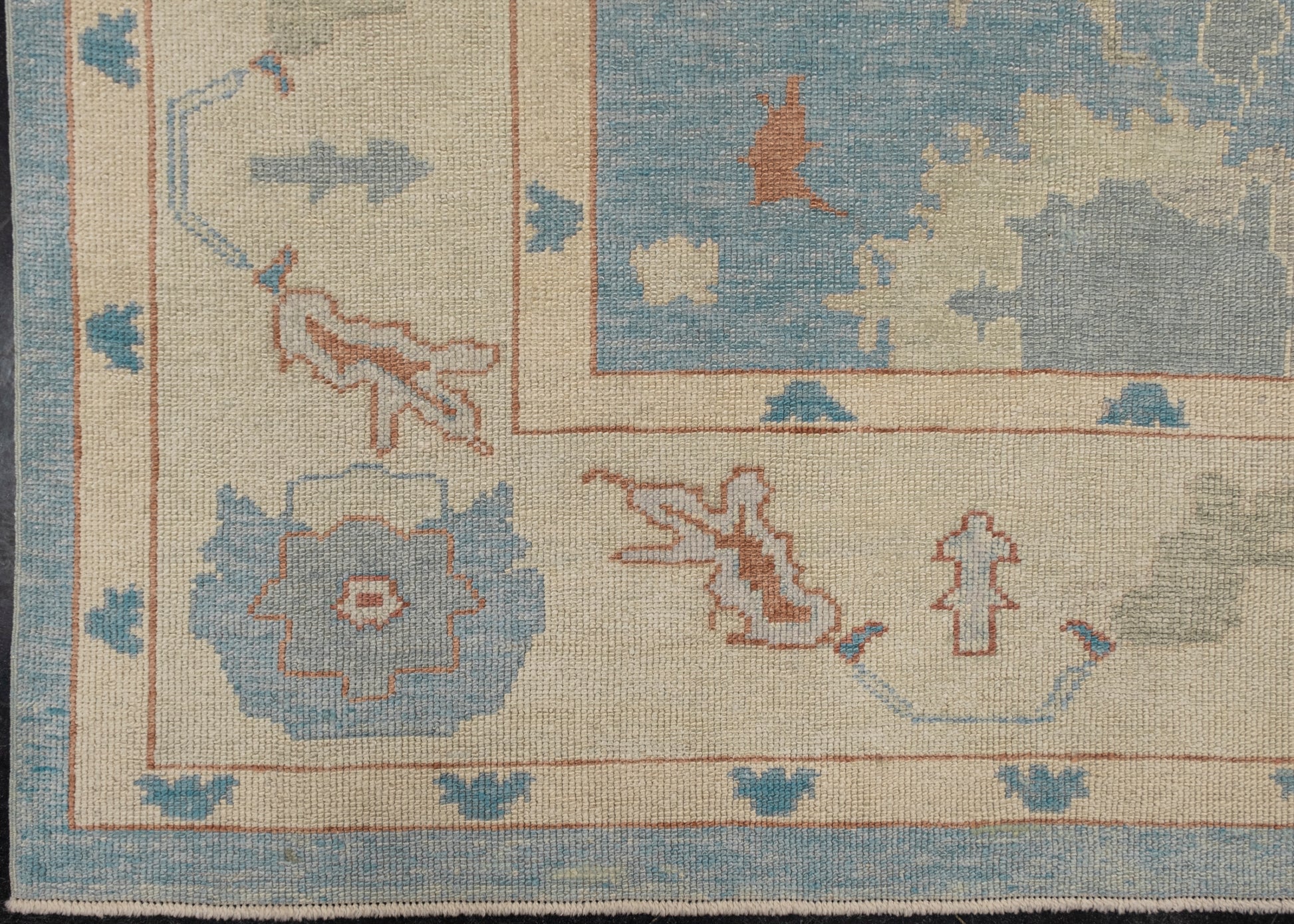 Turkish Oushak Rug 9'10" x 12'11" #3170