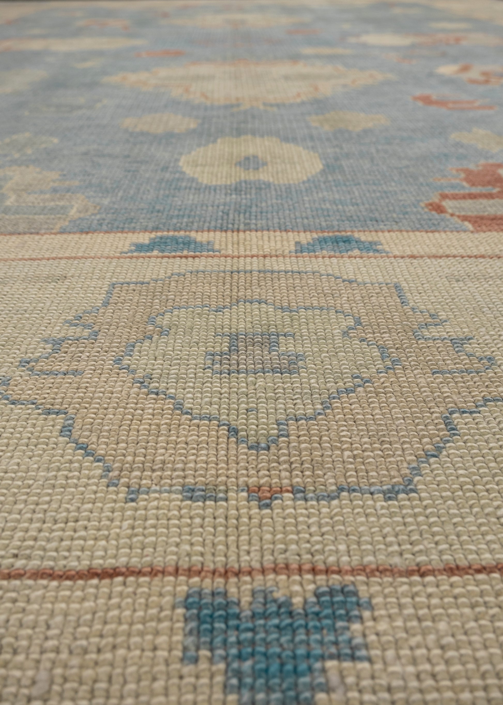 Turkish Oushak Rug 9'10" x 12'11" #3170