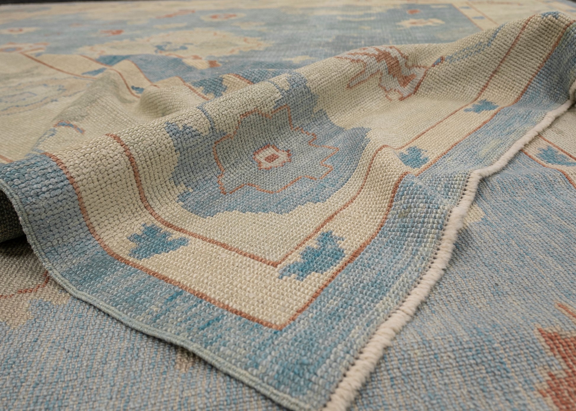 Turkish Oushak Rug 9'10" x 12'11" #3170