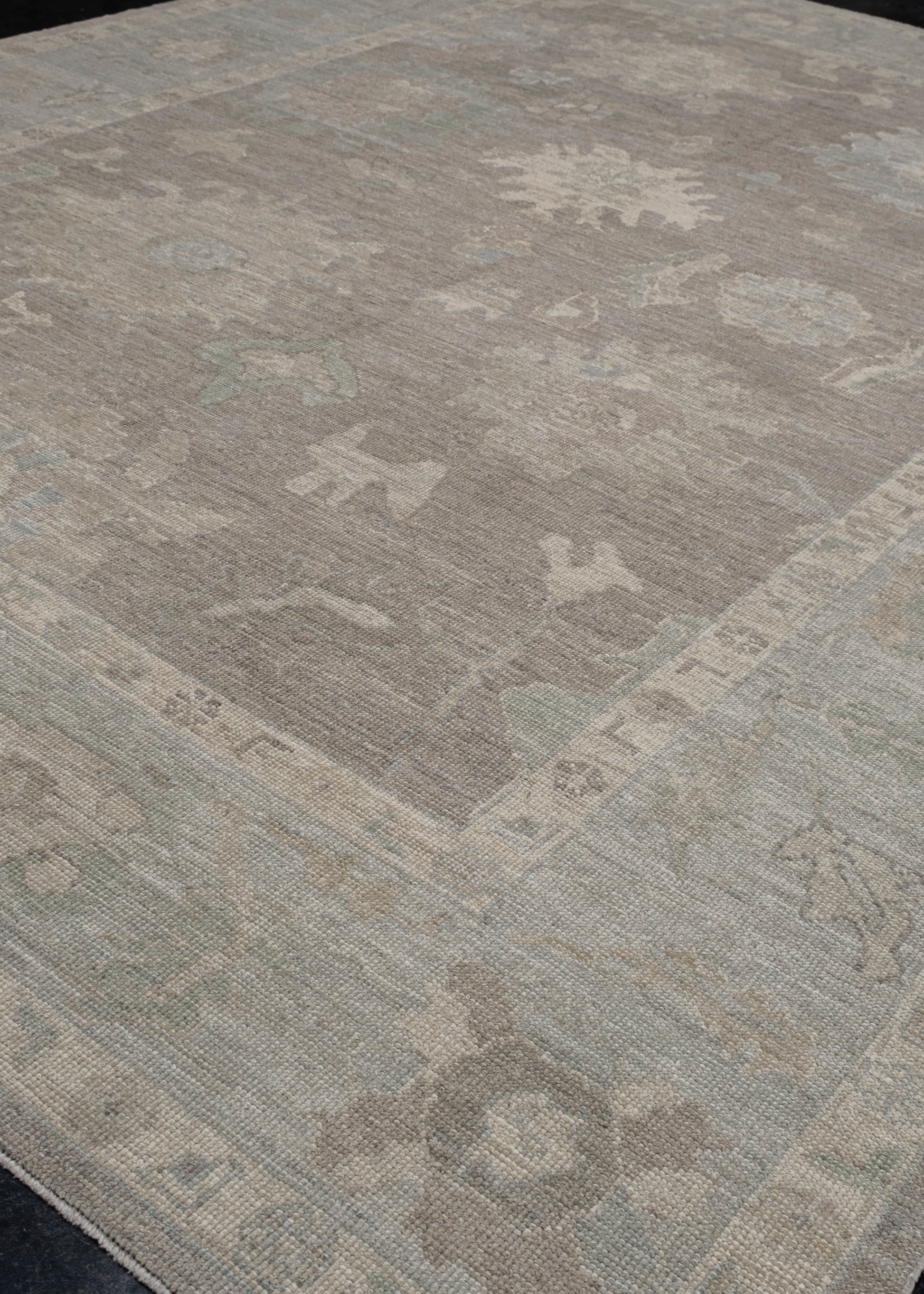 Turkish Oushak Rug 9'4" x 12'4" #11623