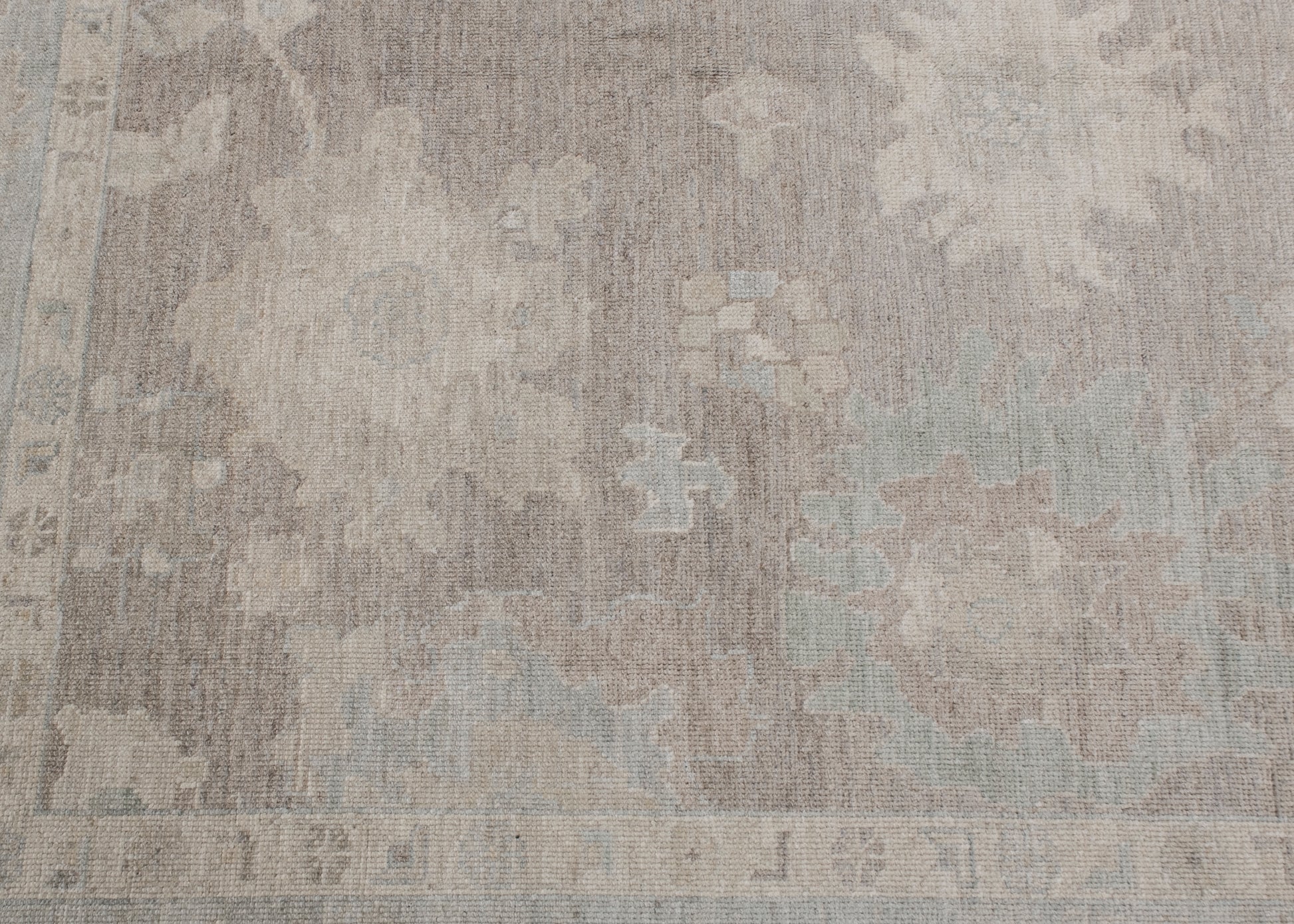 Turkish Oushak Rug 9'4" x 12'4" #11623