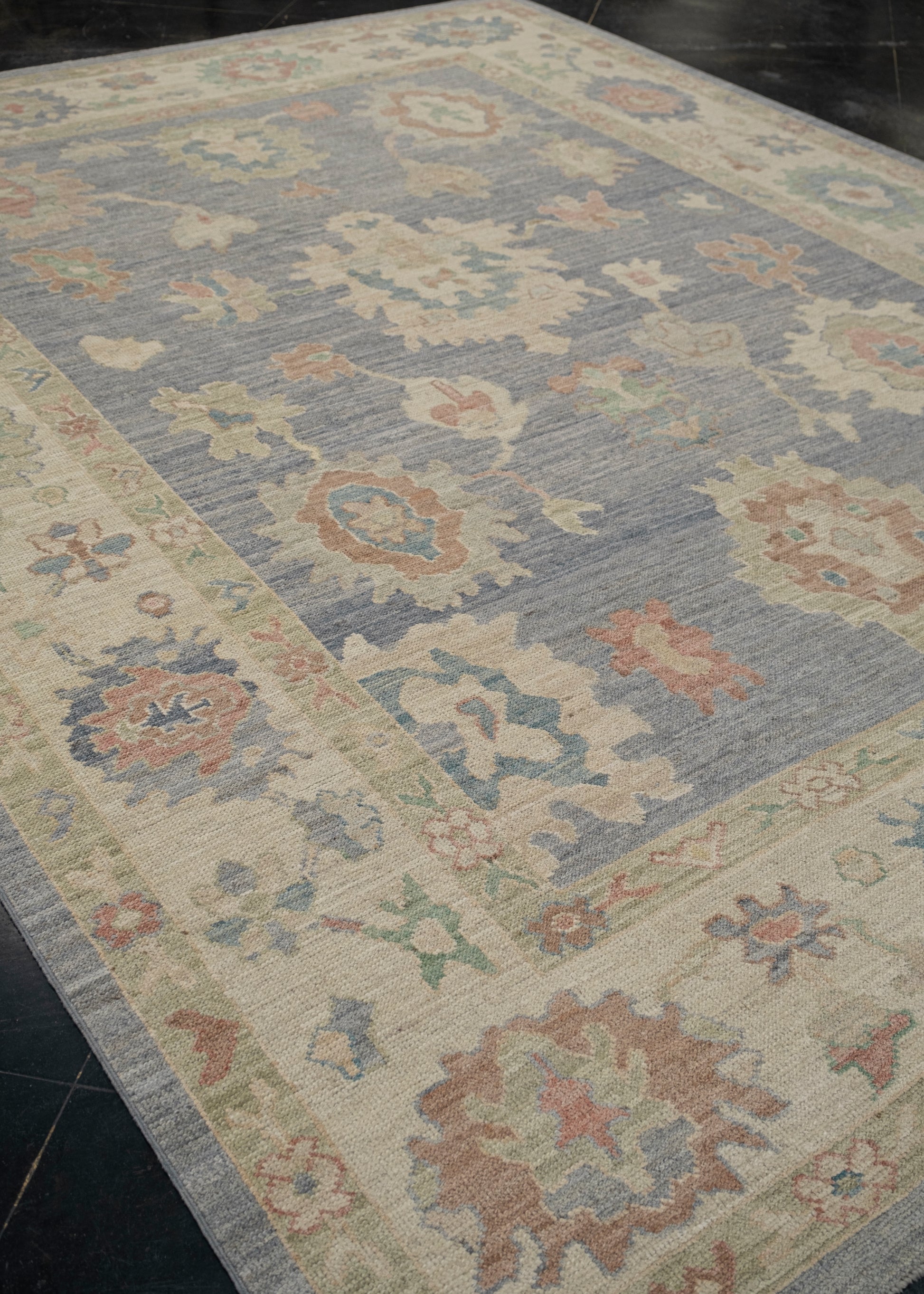 Turkish Oushak Rug 8'10" x 12' #15004