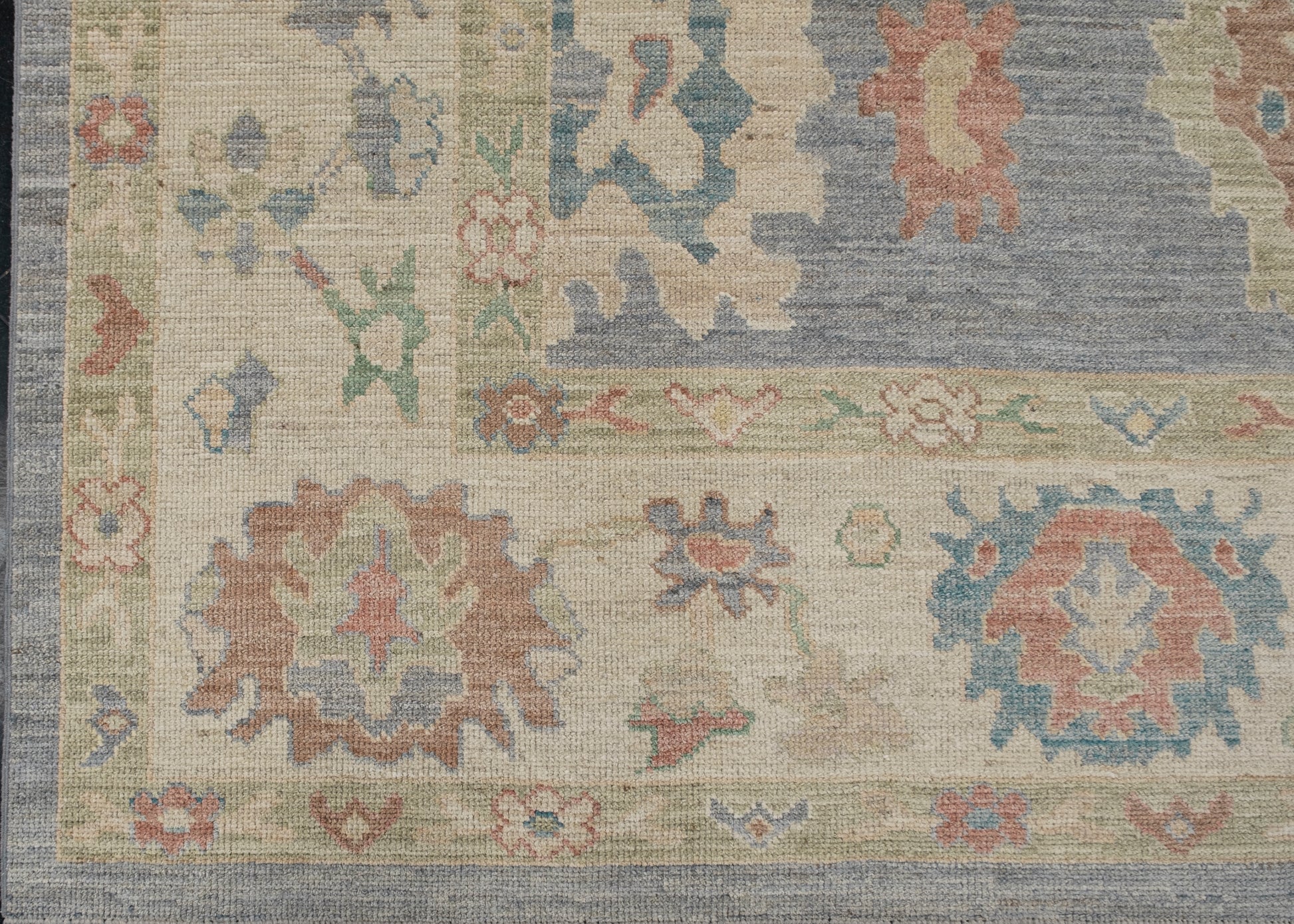 Turkish Oushak Rug 8'10" x 12' #15004