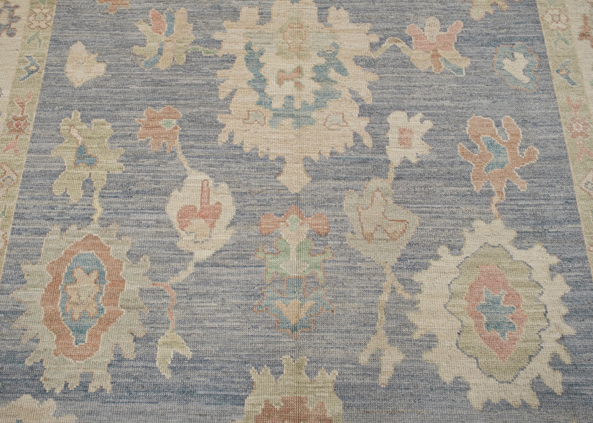 Turkish Oushak Rug 8'10" x 12' #15004