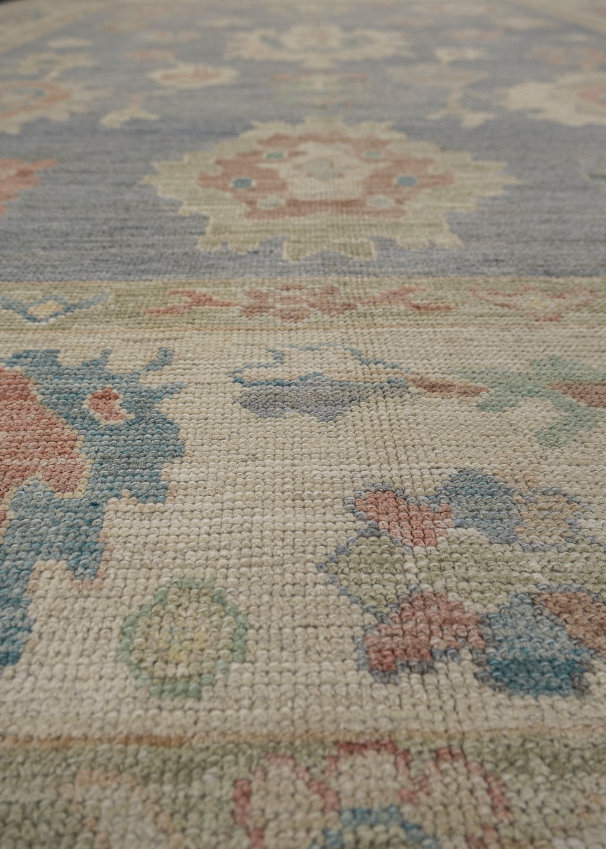 Turkish Oushak Rug 8'10" x 12' #15004