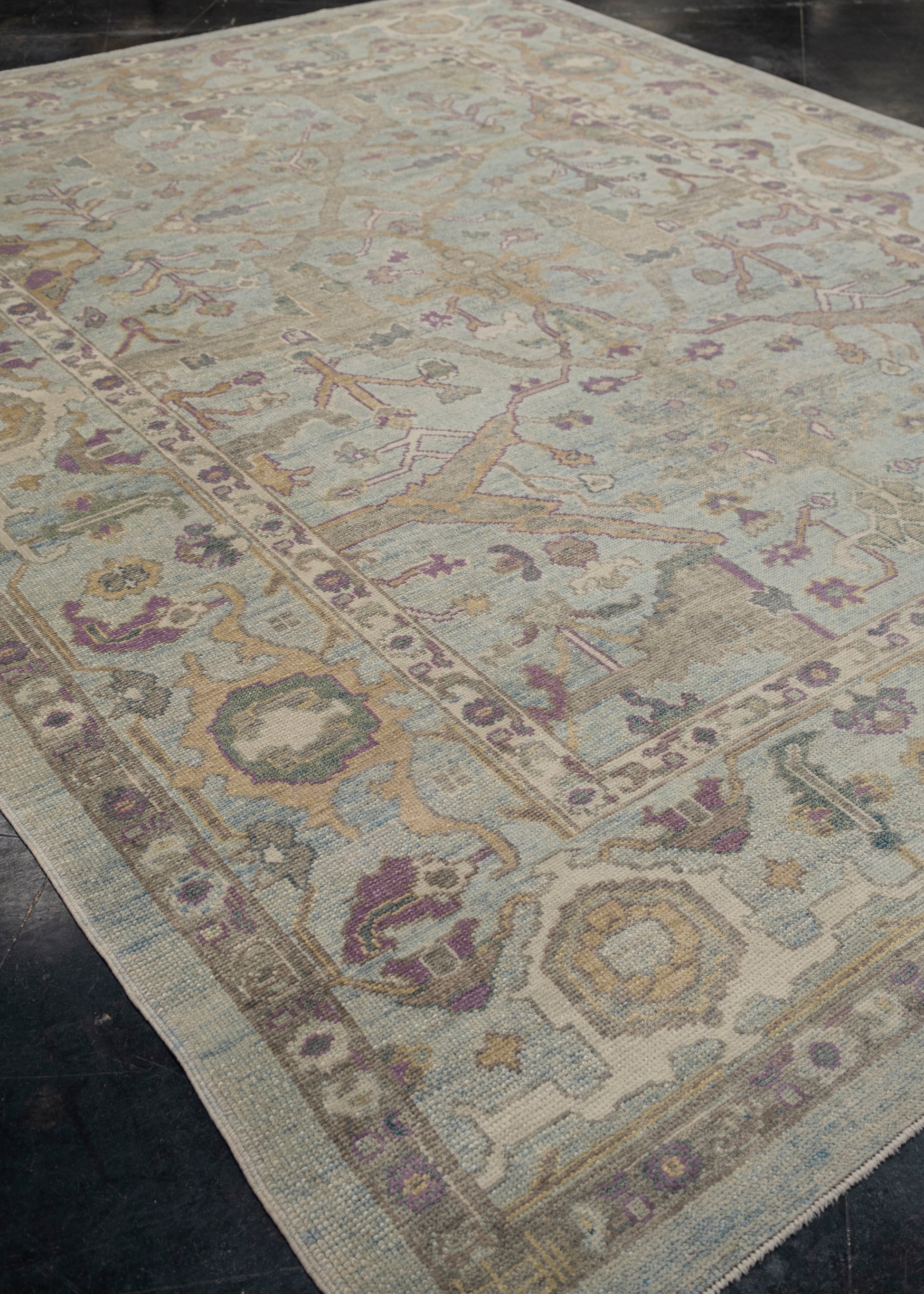 Turkish Oushak Rug 9'4" x 12'3" #3172