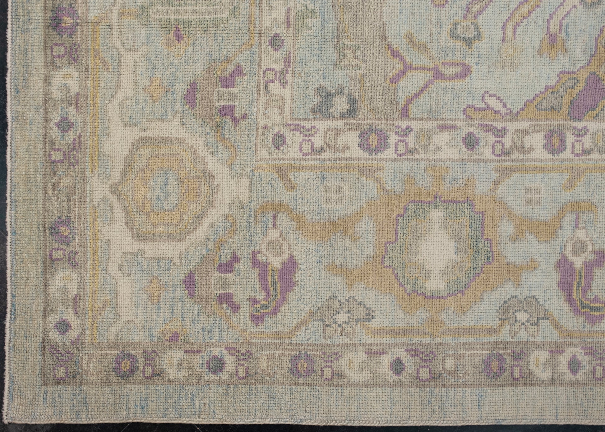 Turkish Oushak Rug 9'4" x 12'3" #3172