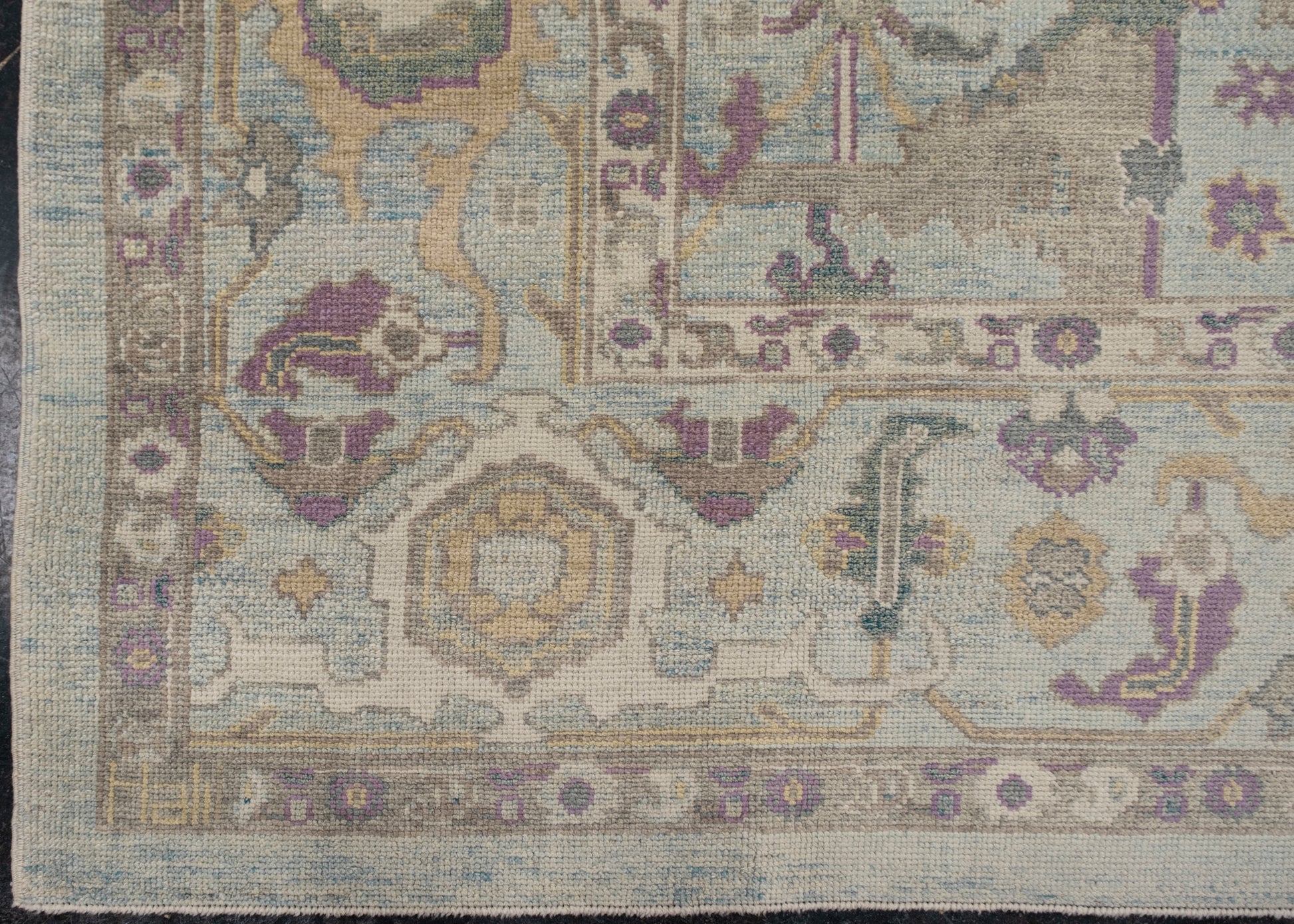 Turkish Oushak Rug 9'4" x 12'3" #3172