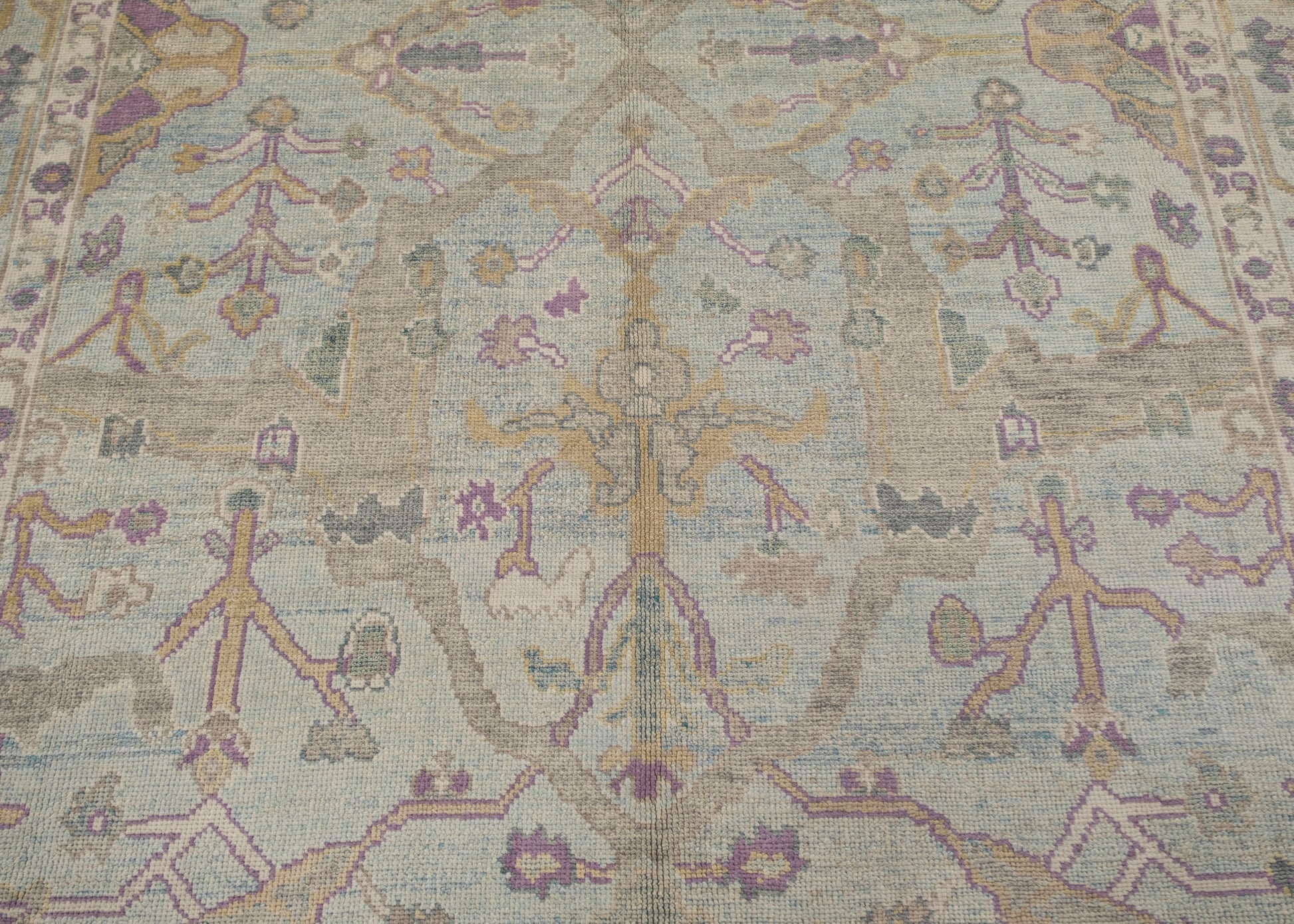 Turkish Oushak Rug 9'4" x 12'3" #3172