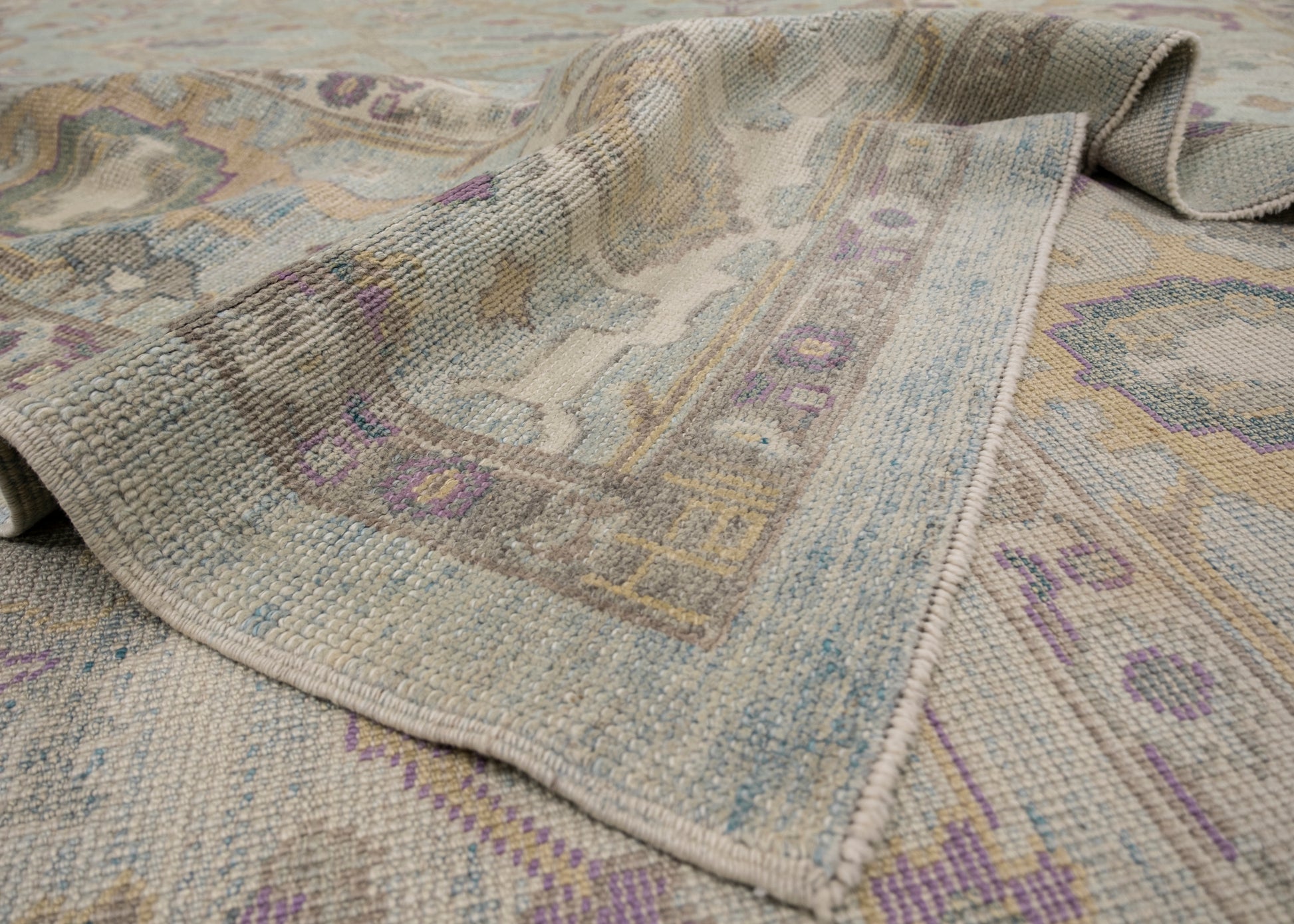 Turkish Oushak Rug 9'4" x 12'3" #3172